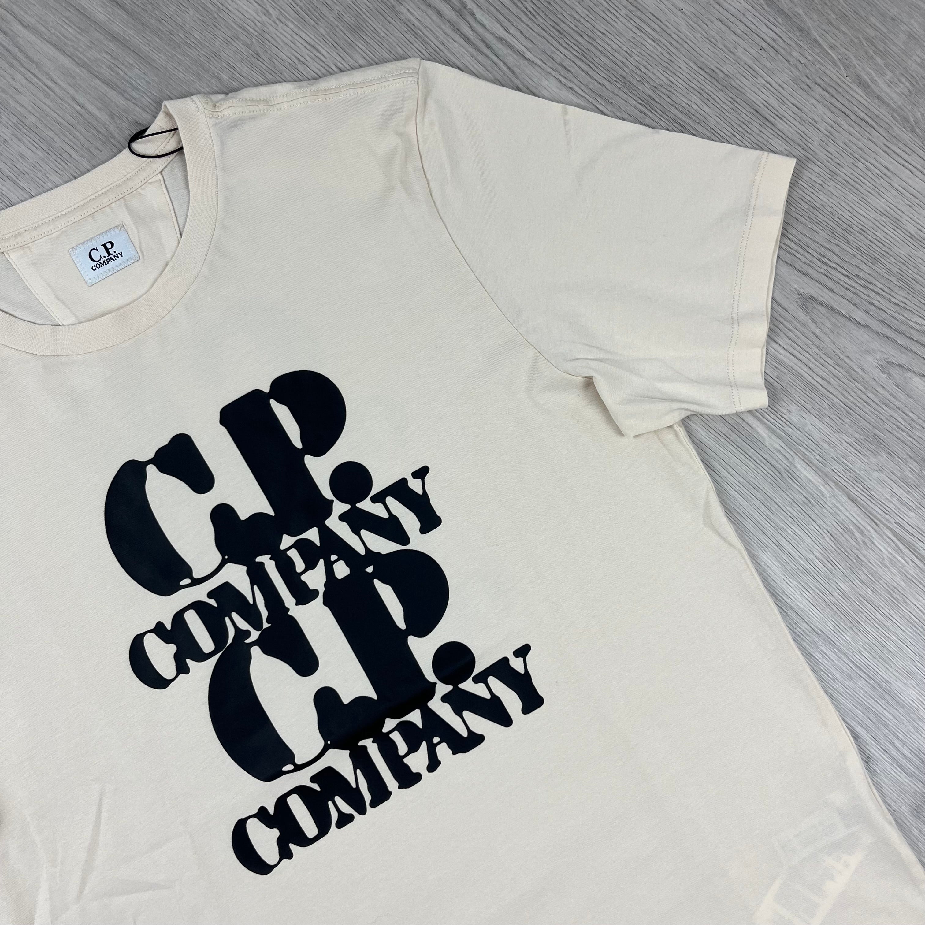 CP Company Graphic T-Shirt - Pistachio Shell