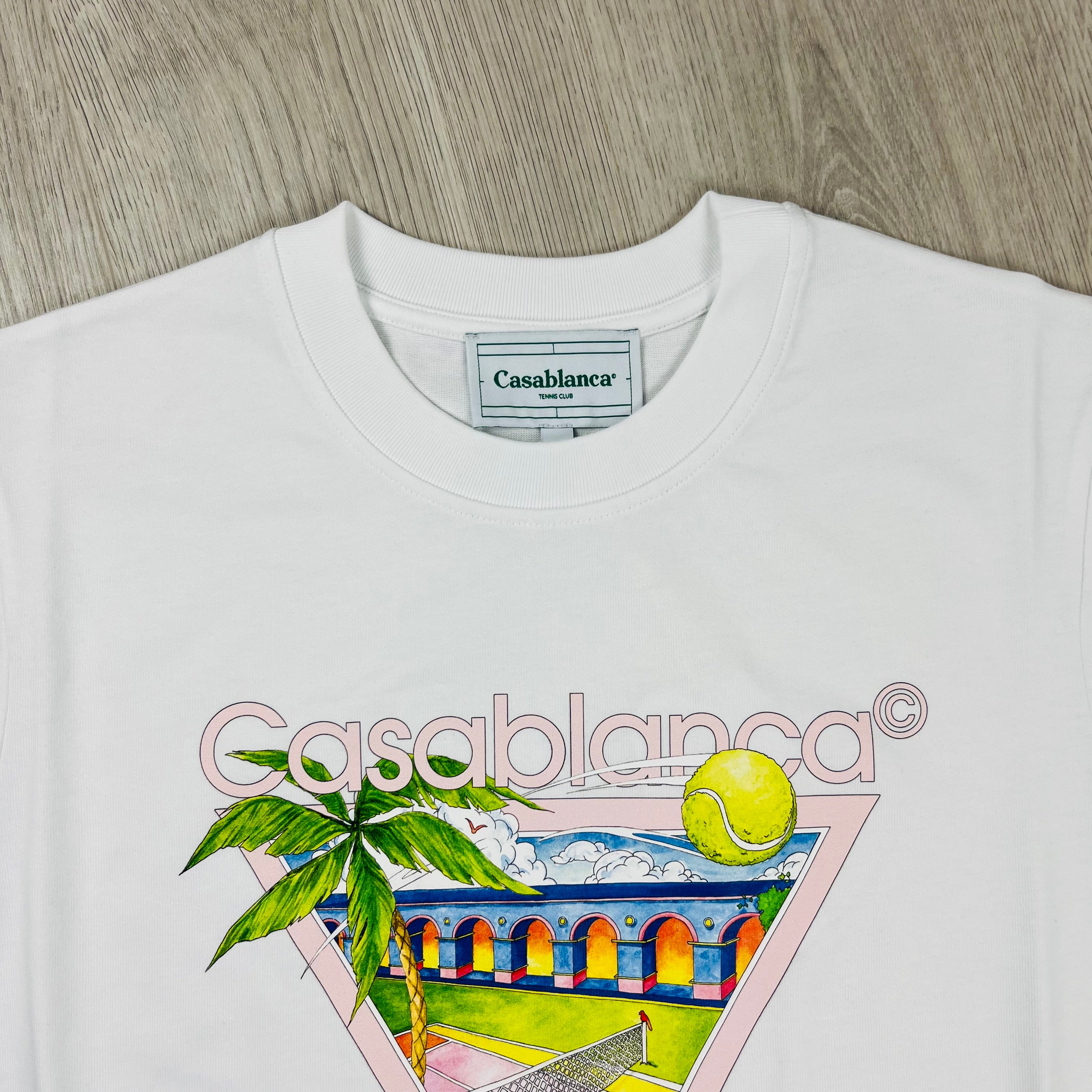 Casablanca Graphic T-Shirt - White