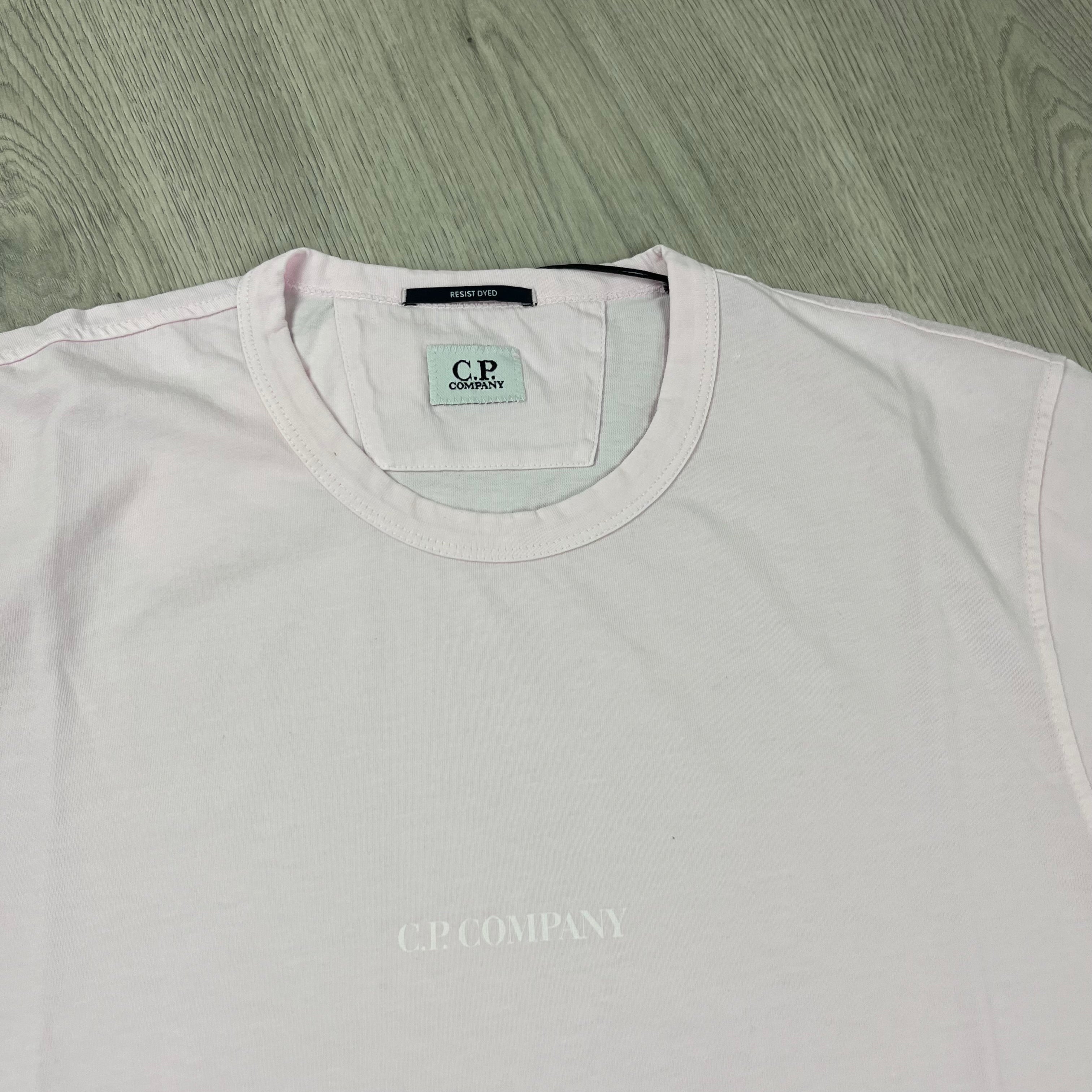 CP Company Printed T-Shirt - Pink