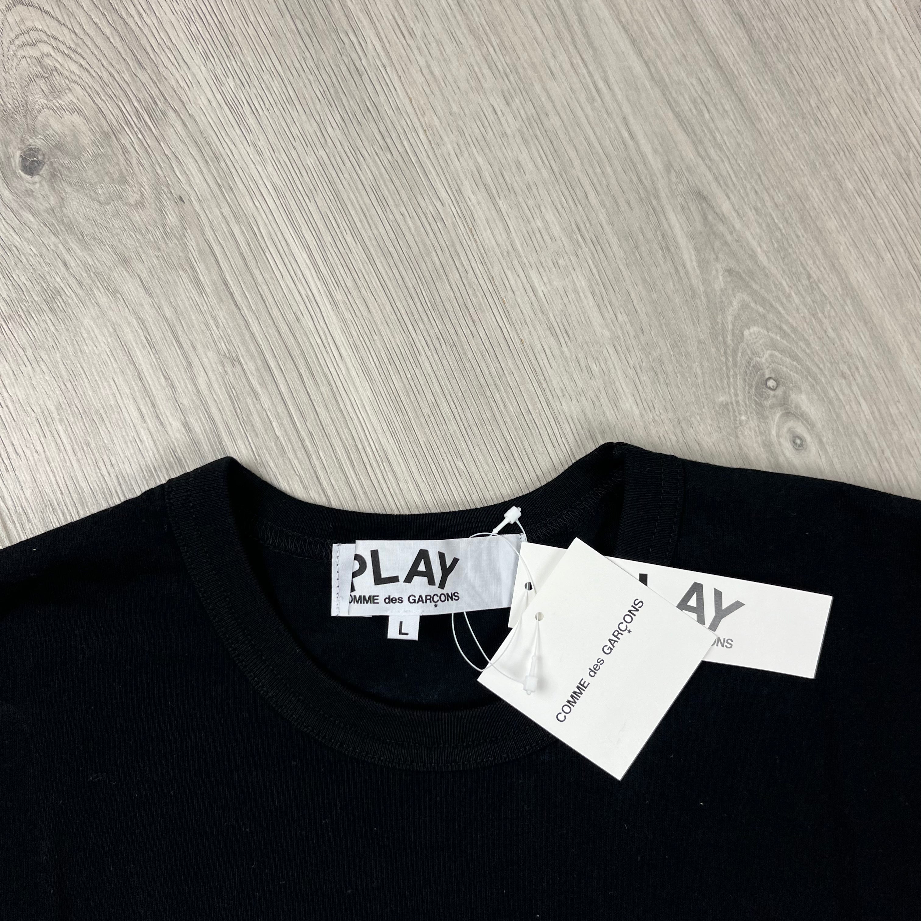 Comme des Garçons PLAY T-Shirt - Black