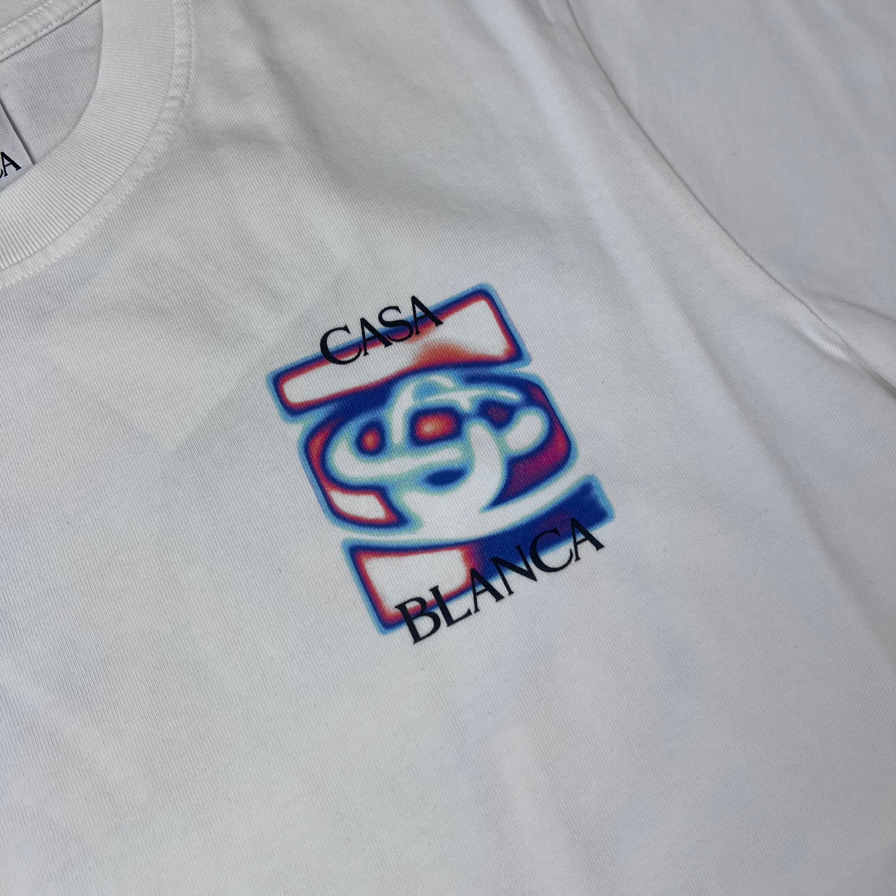 Casablanca 'Heat Map' T-Shirt - White