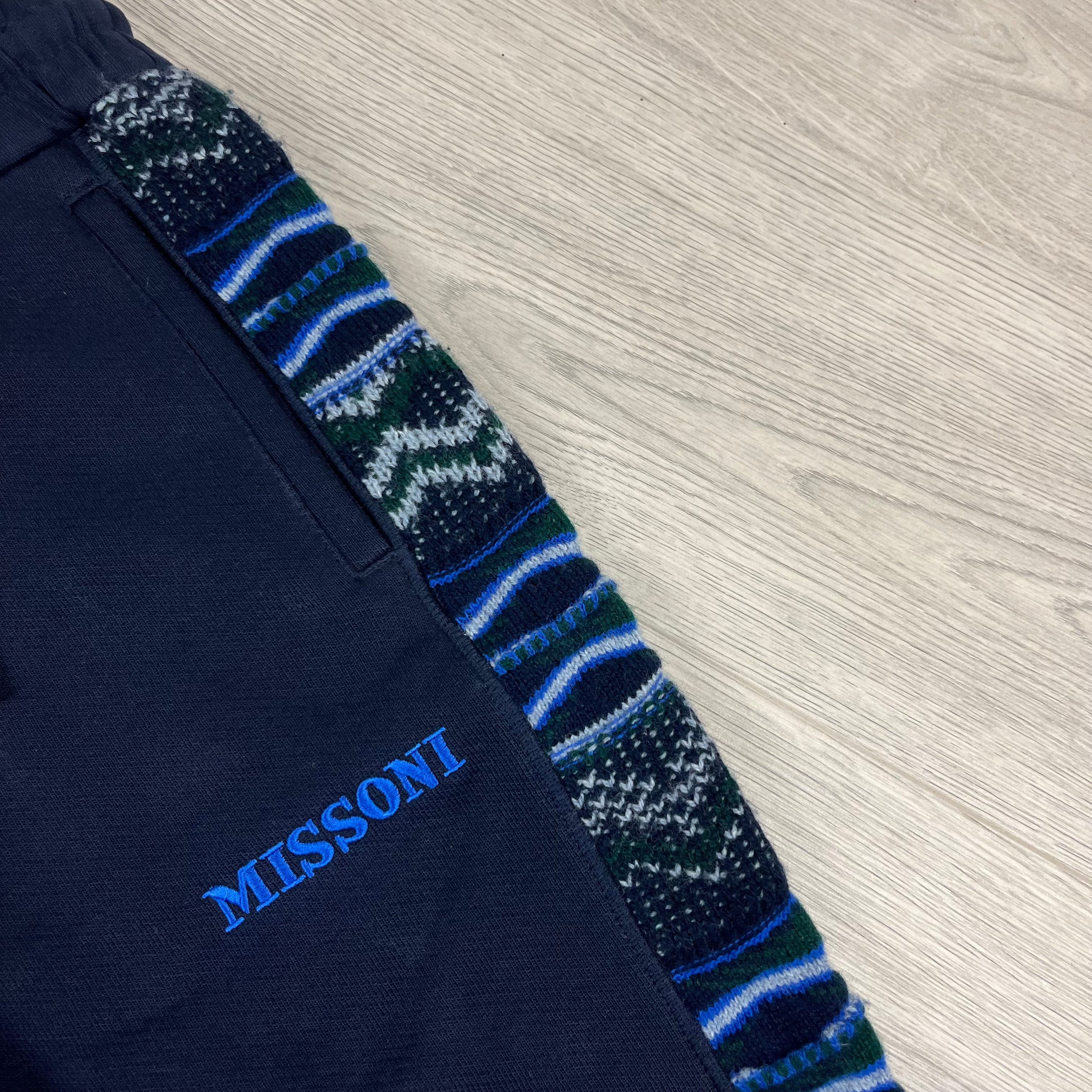 Missoni Chevron Sweatpants - Navy