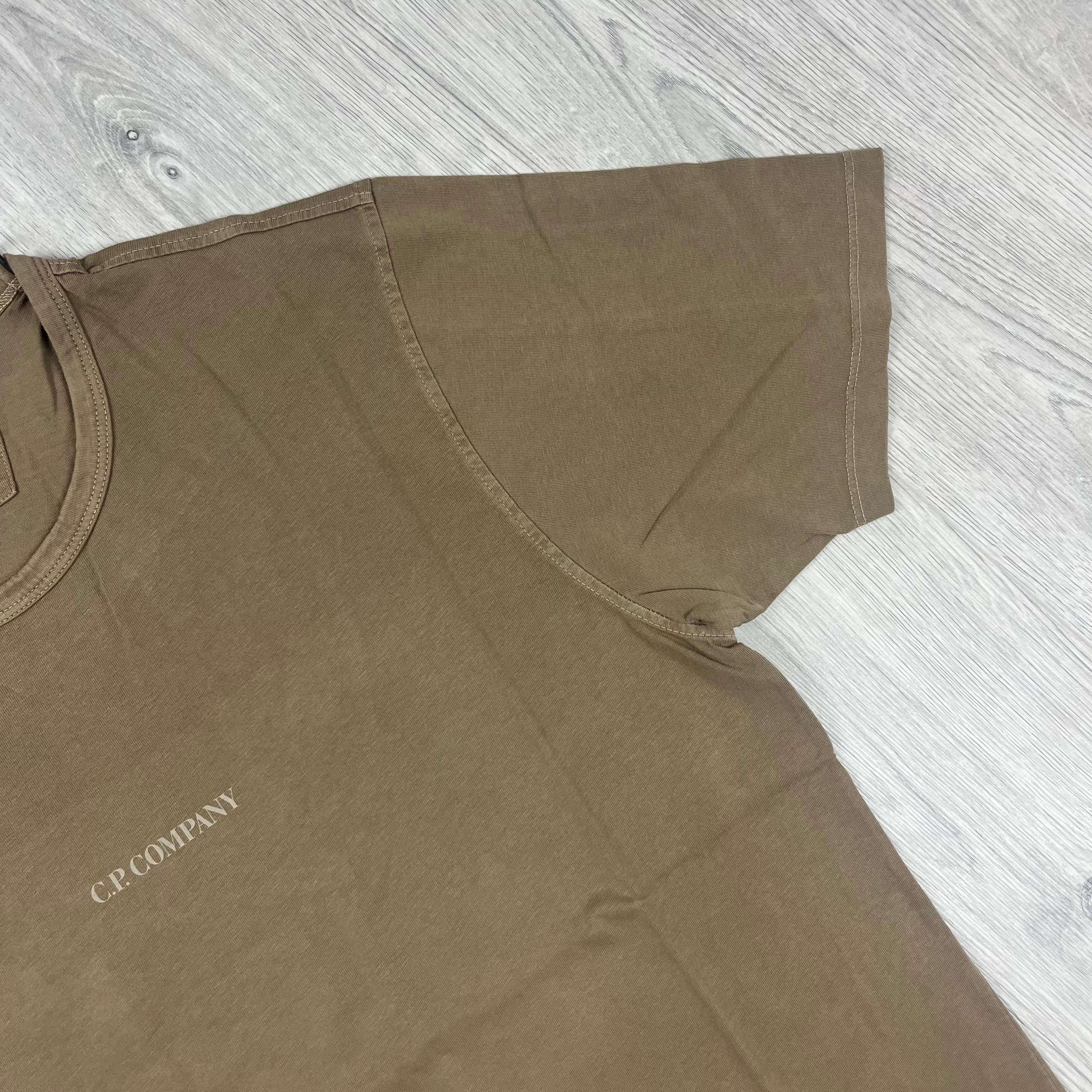 CP Company Printed T-Shirt - Brown