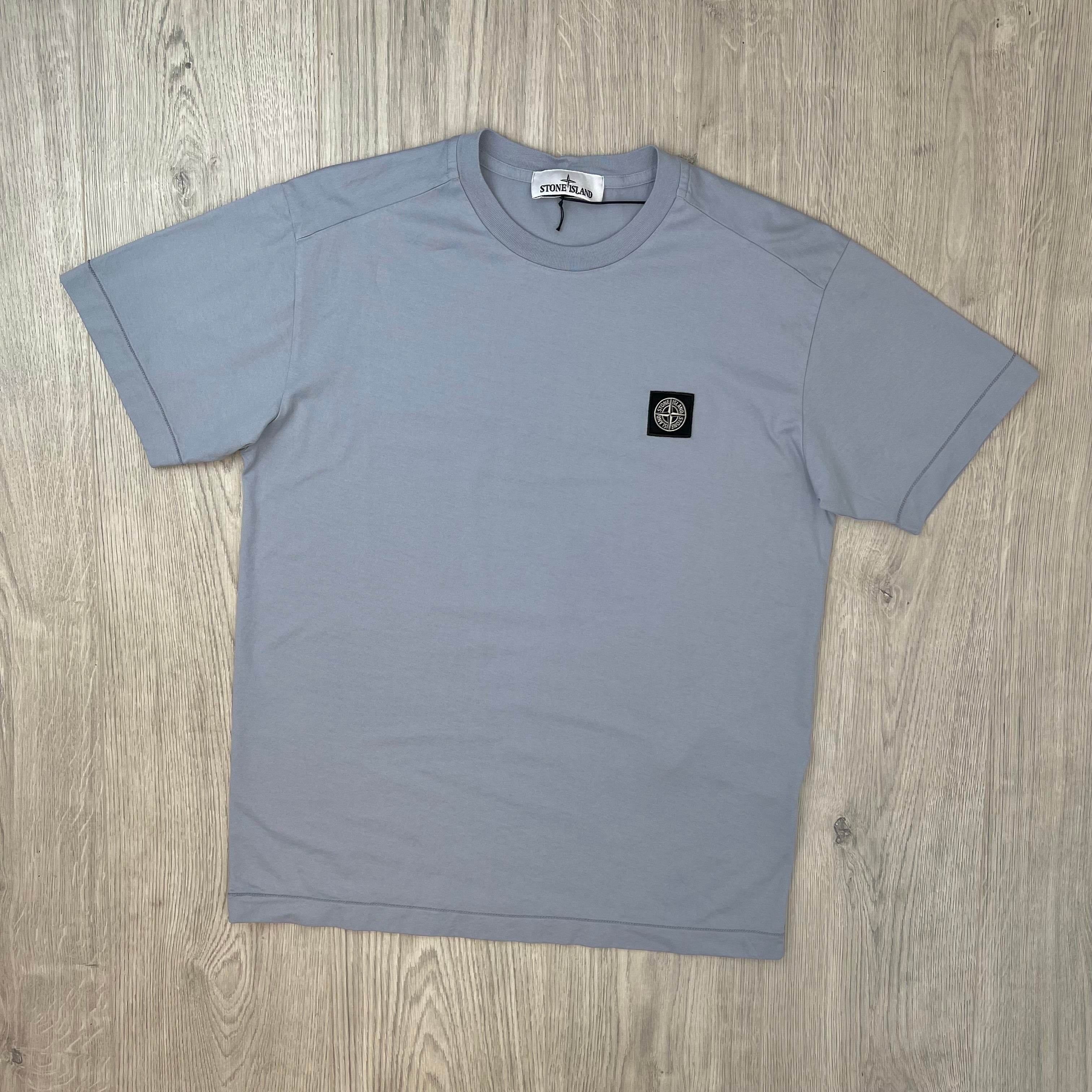 Stone Island Patch T-Shirt - Ash Grey