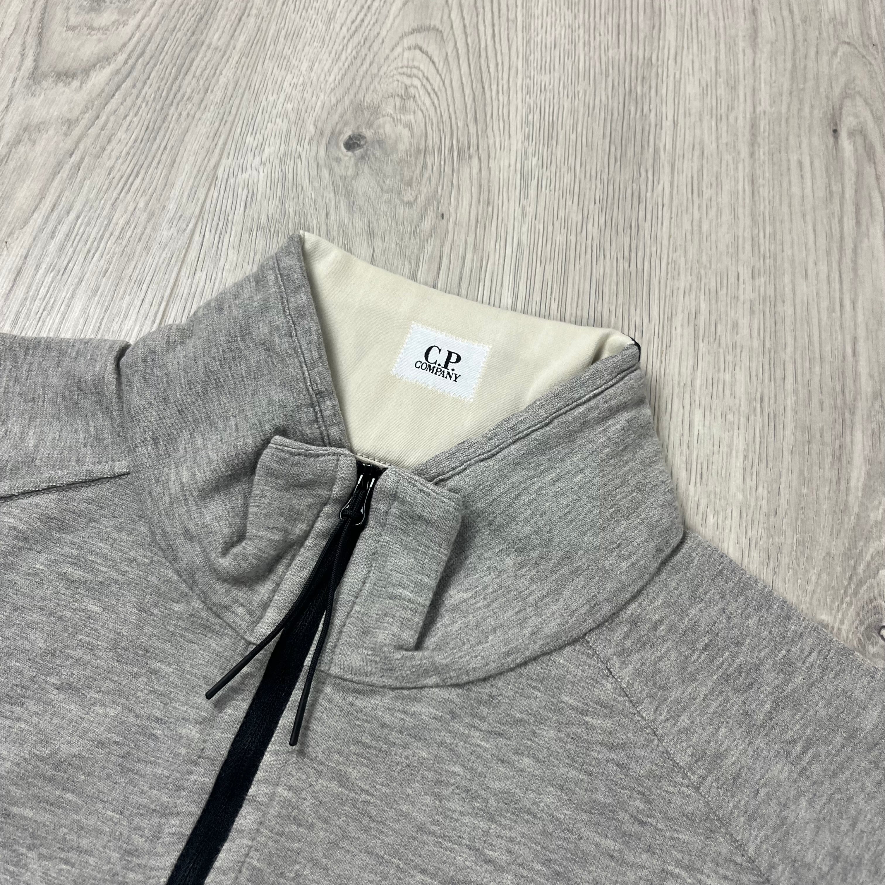 CP Company Zip Fleece - Grey