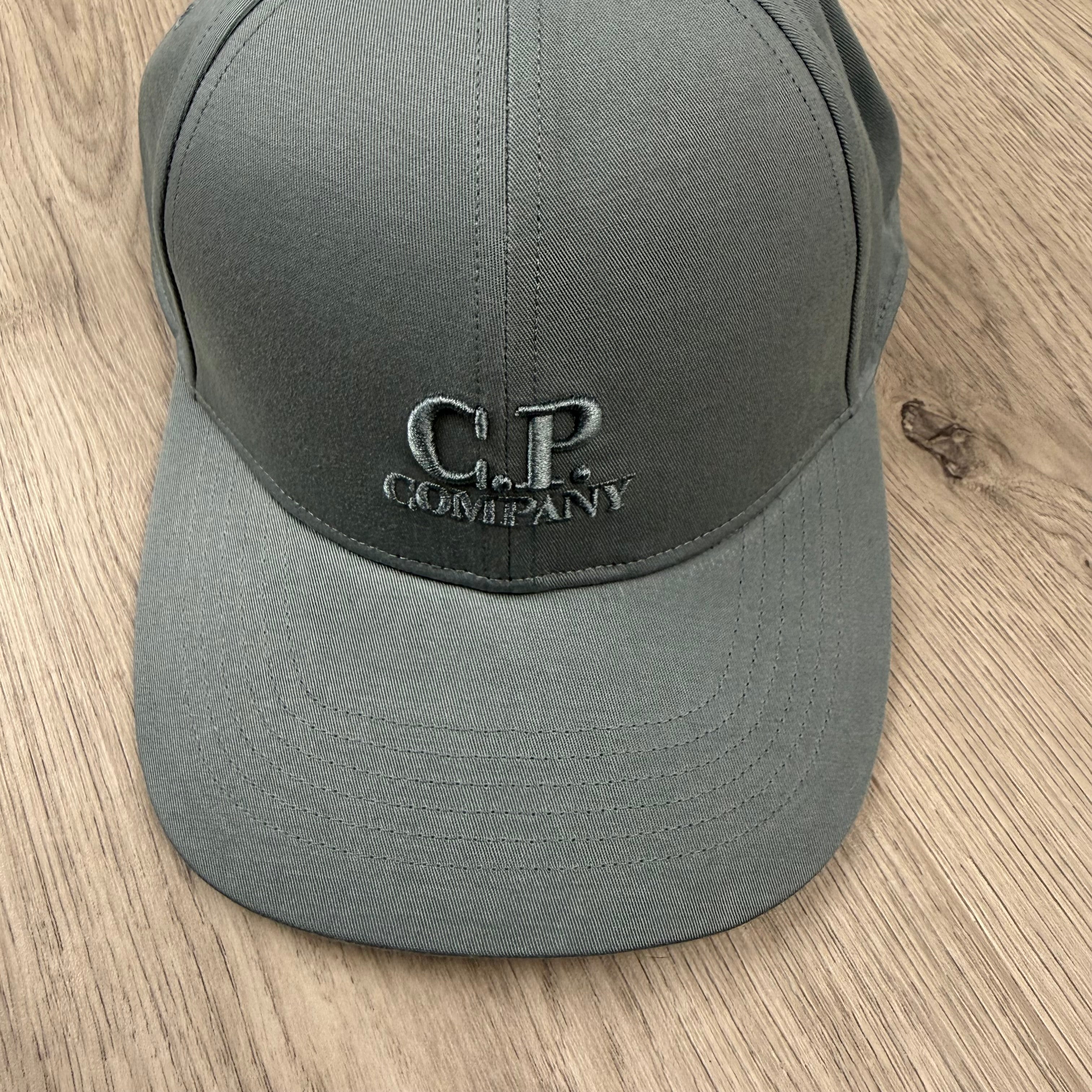 CP Company Baseball Cap - Silver Blue