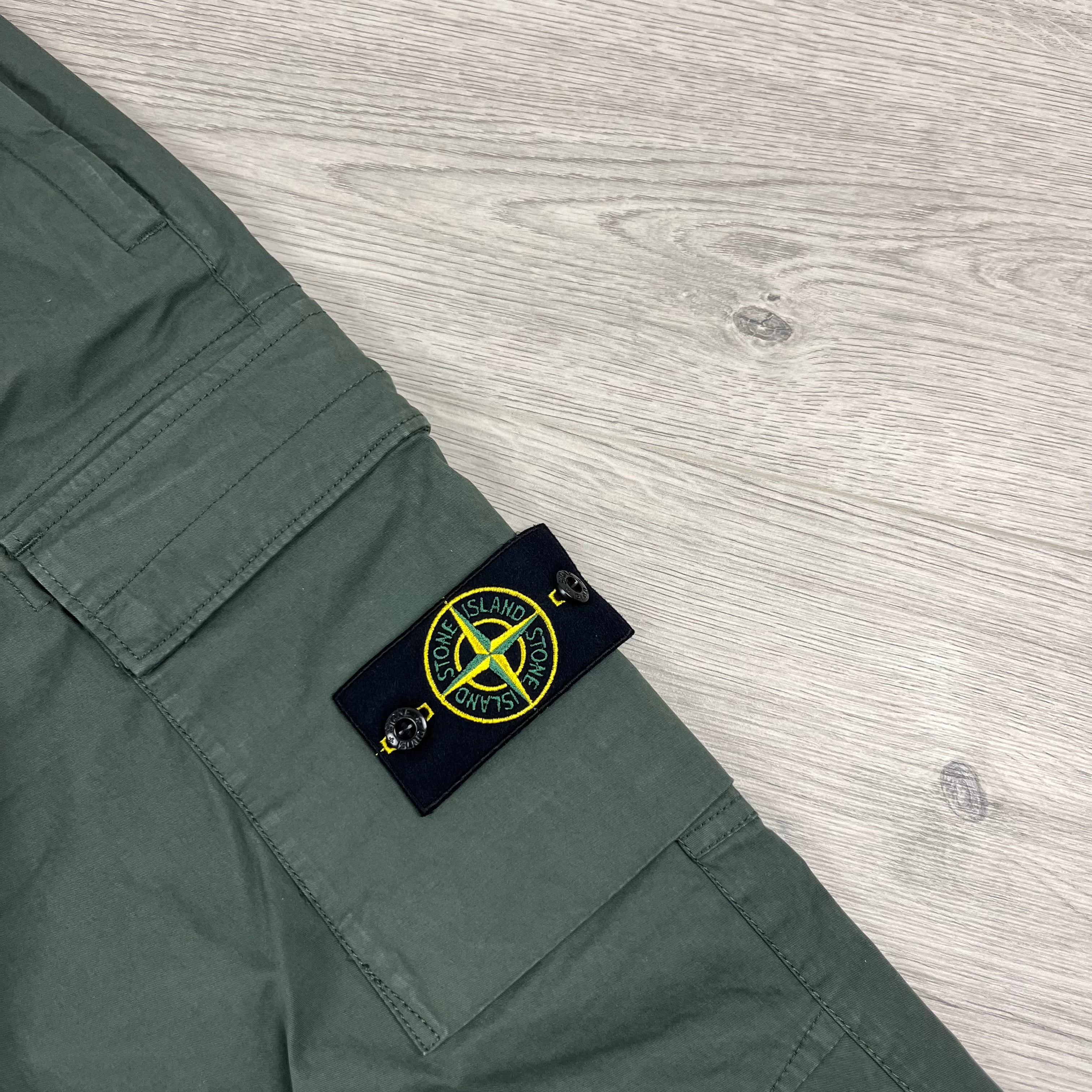 Stone Island Cargo Trousers - Musk