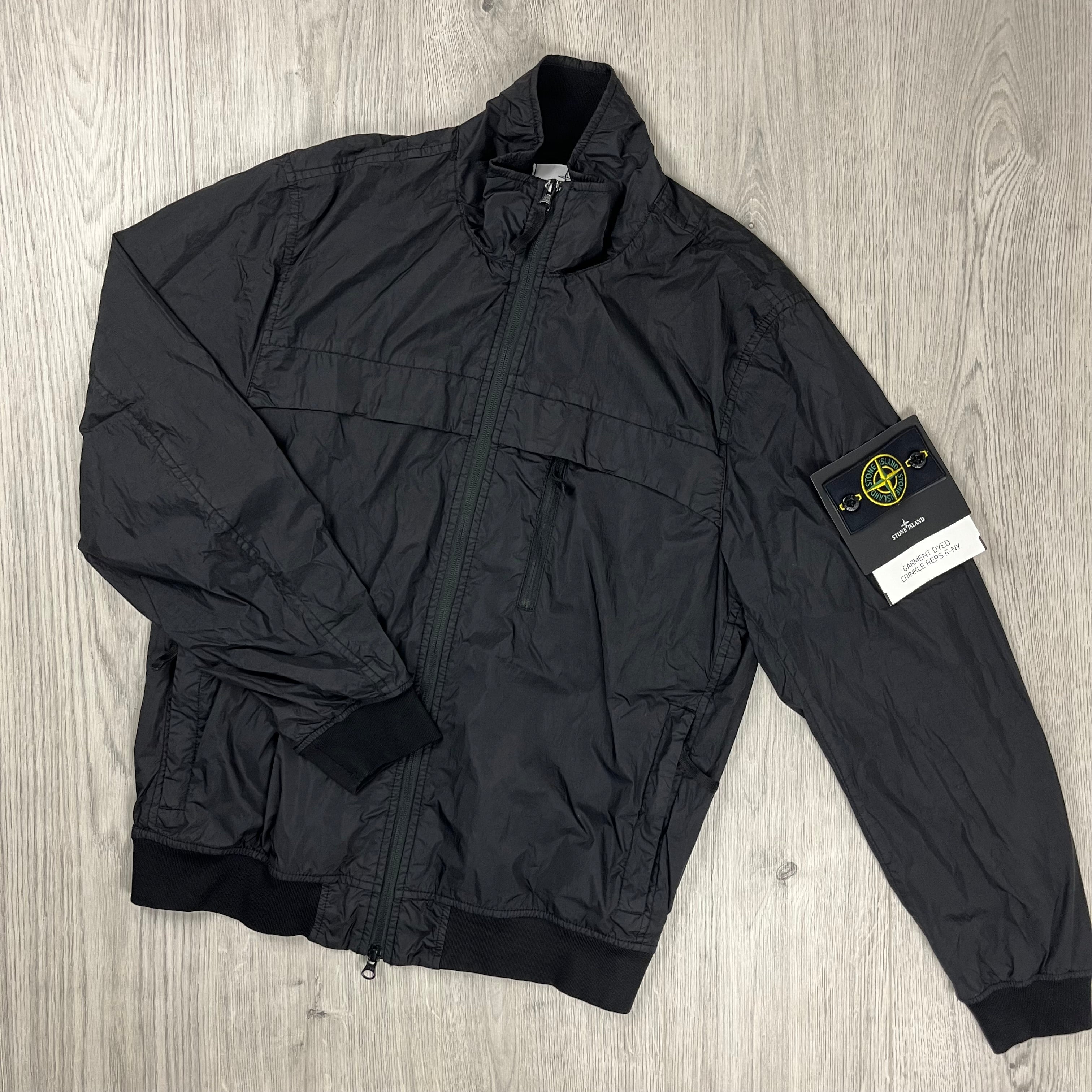 Stone Island Crinkle Reps R-NY Jacket - Black