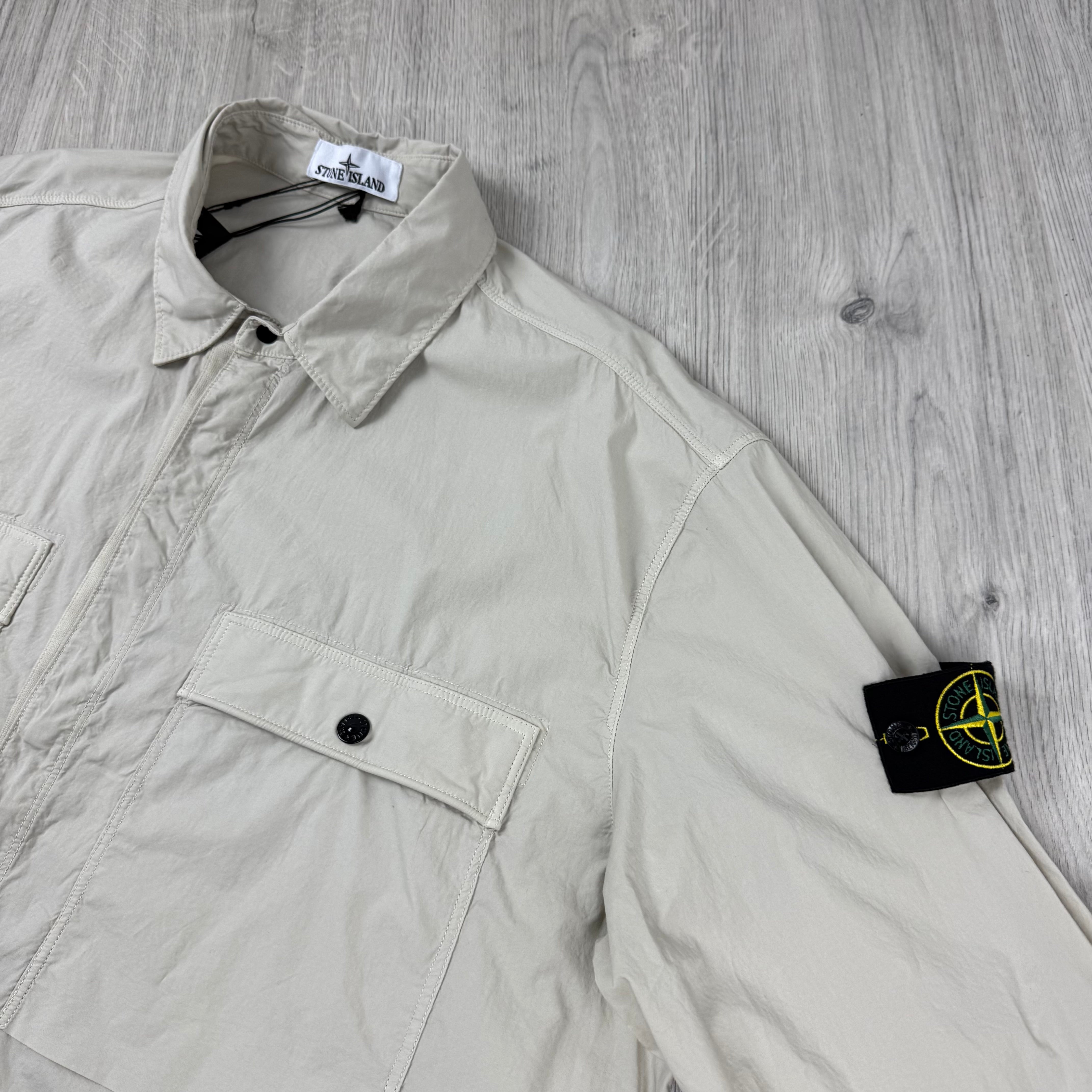 Stone Island Tela Overshirt - Sand