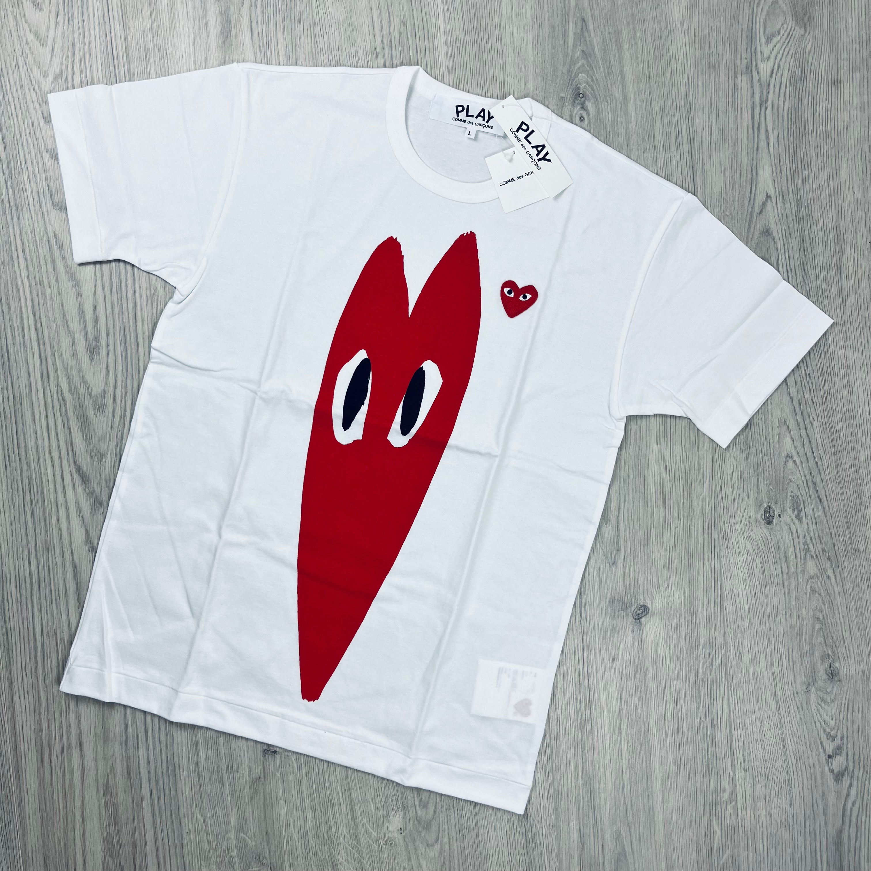 Comme des Garçons PLAY T-Shirt - White