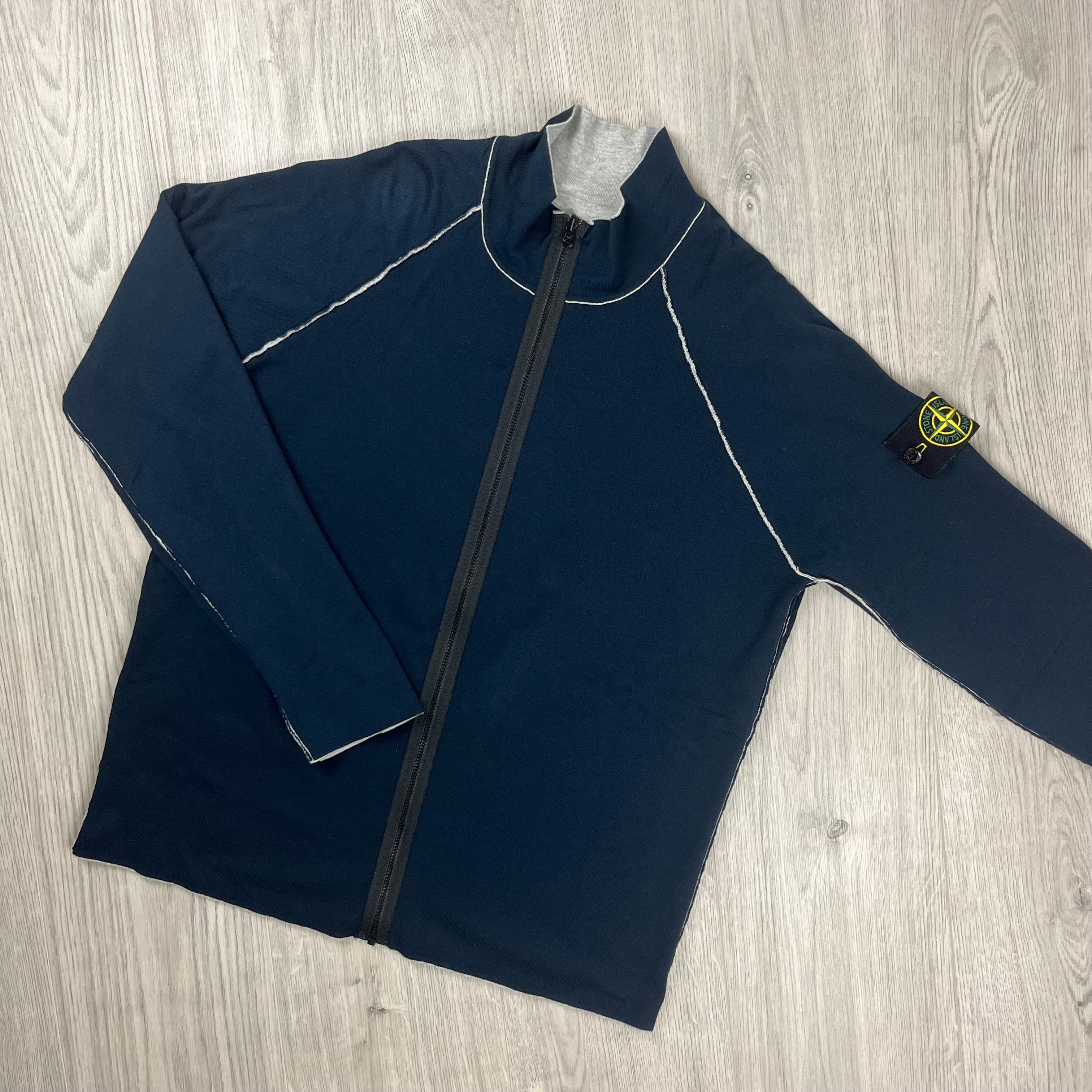 Stone Island Reversible Fleece - Grey/Navy