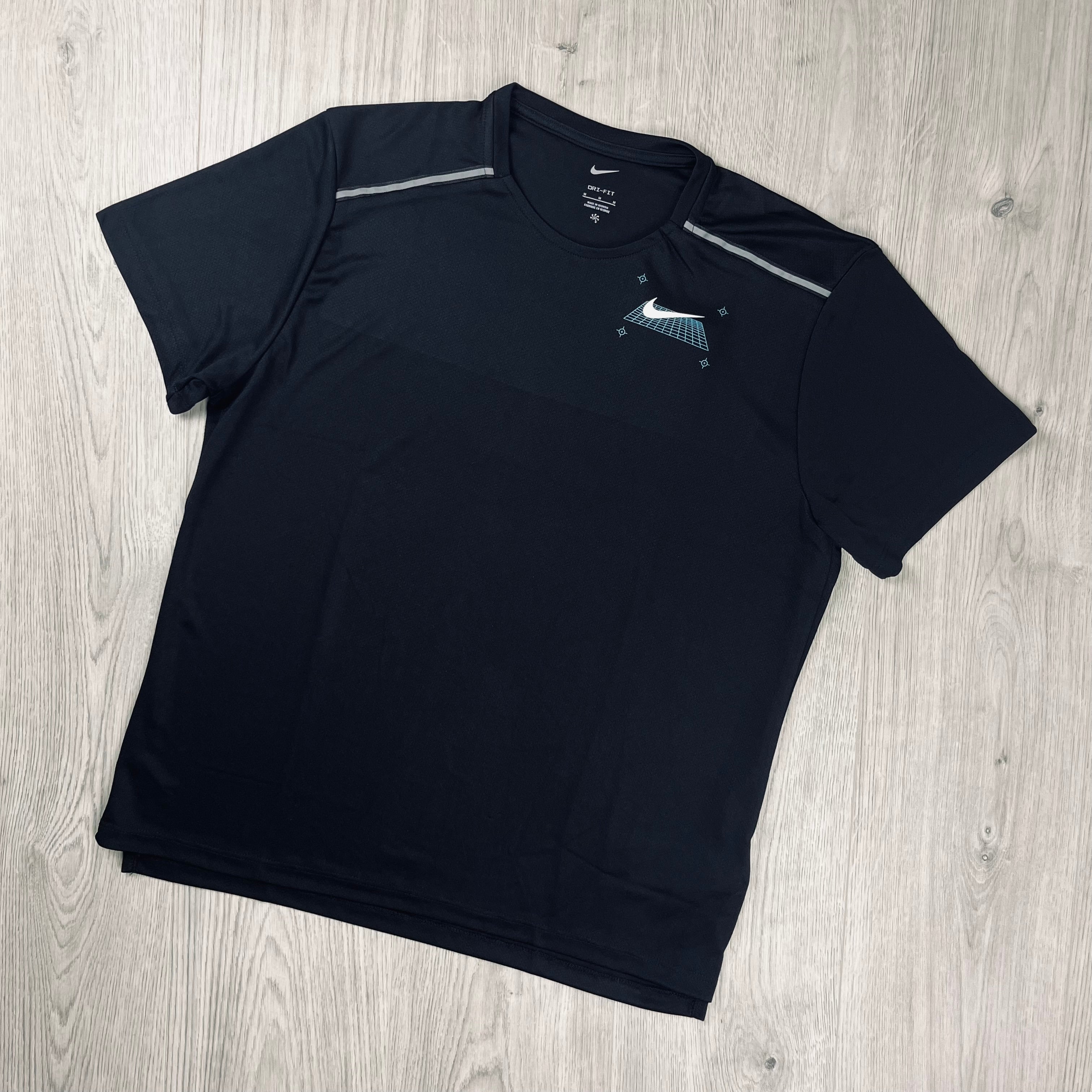 Nike Miler T-Shirt - Black