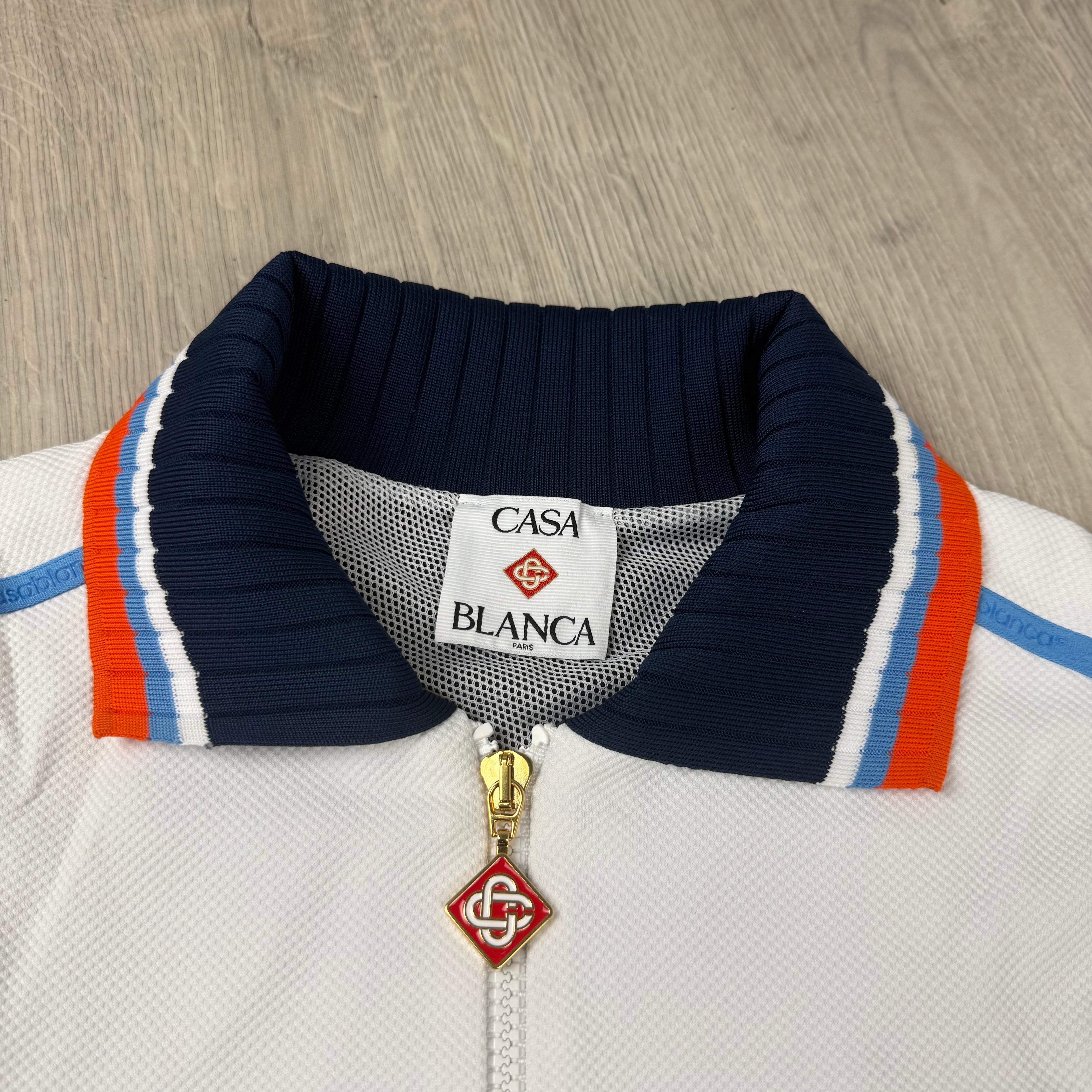 Casablanca Pique Track Jacket - Navy