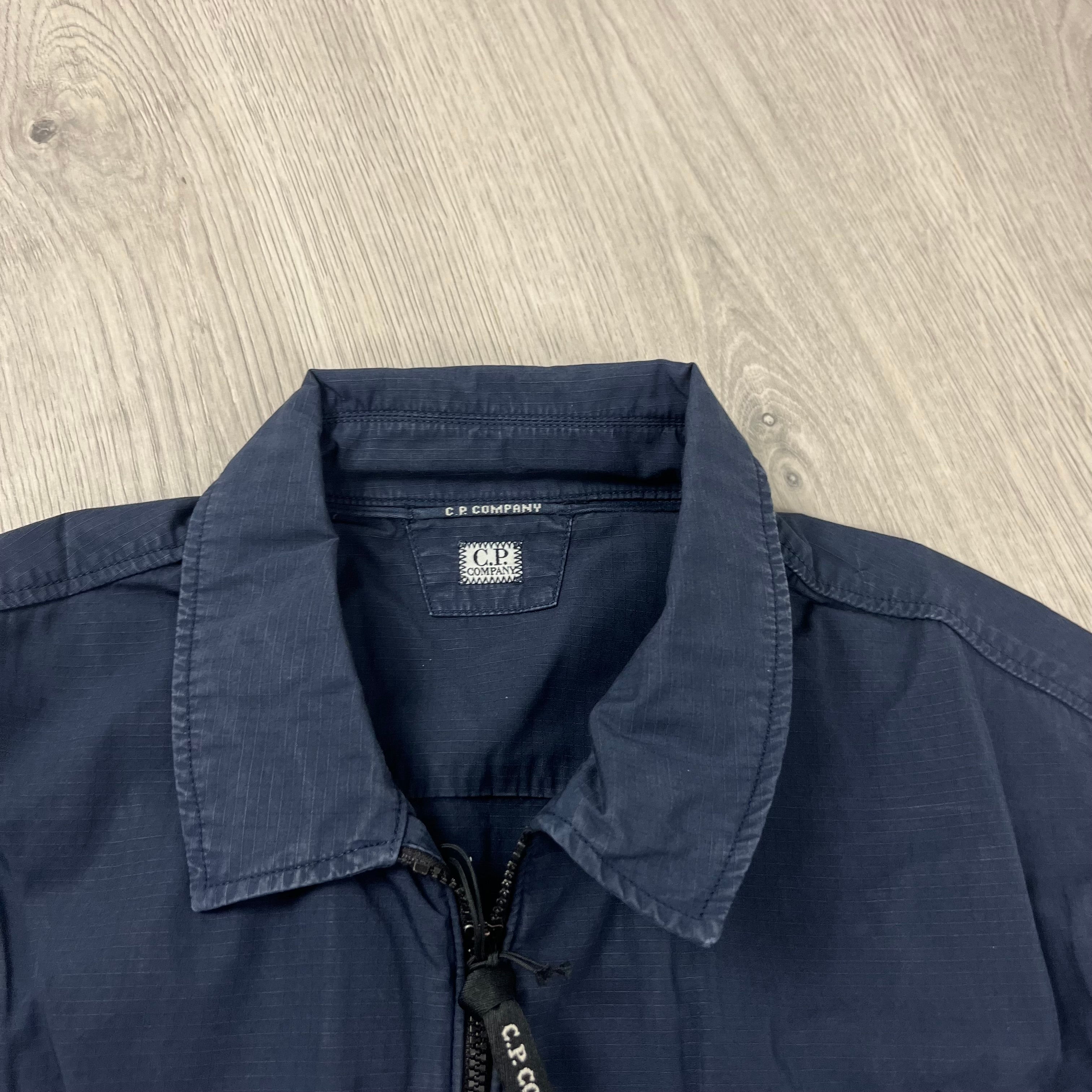 CP Company Rip-Stop Overshirt - Navy