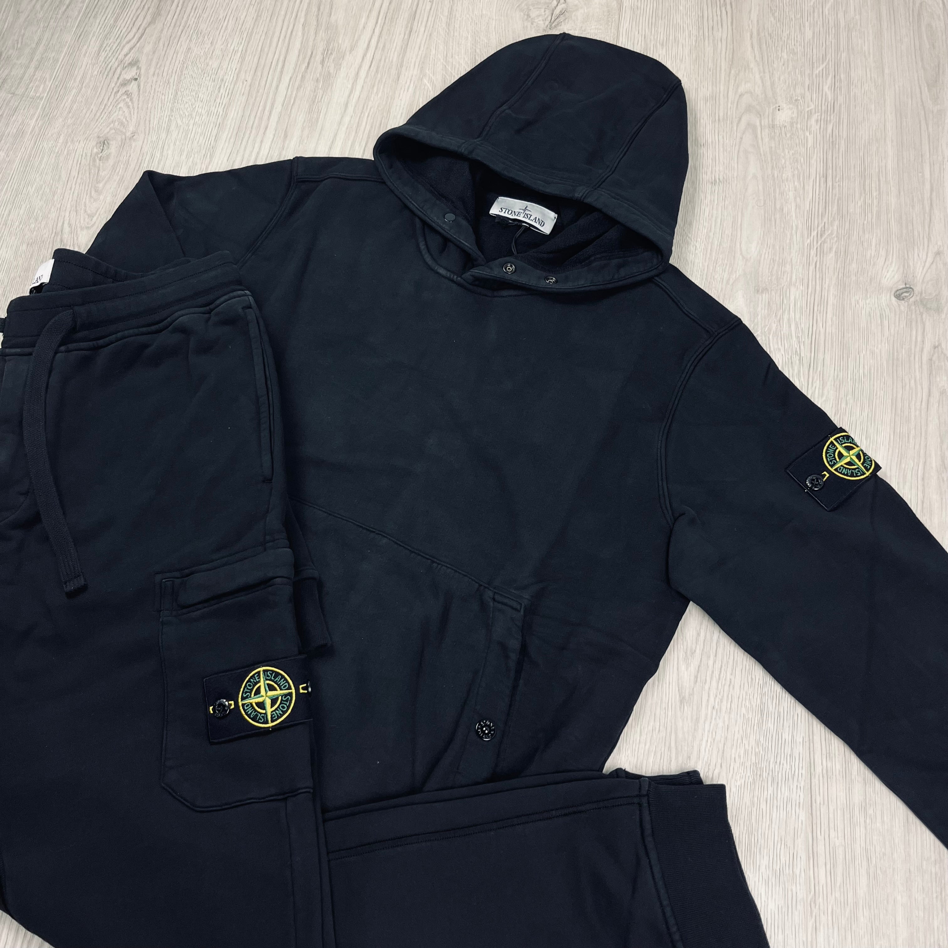 Stone Island Tracksuit - Black