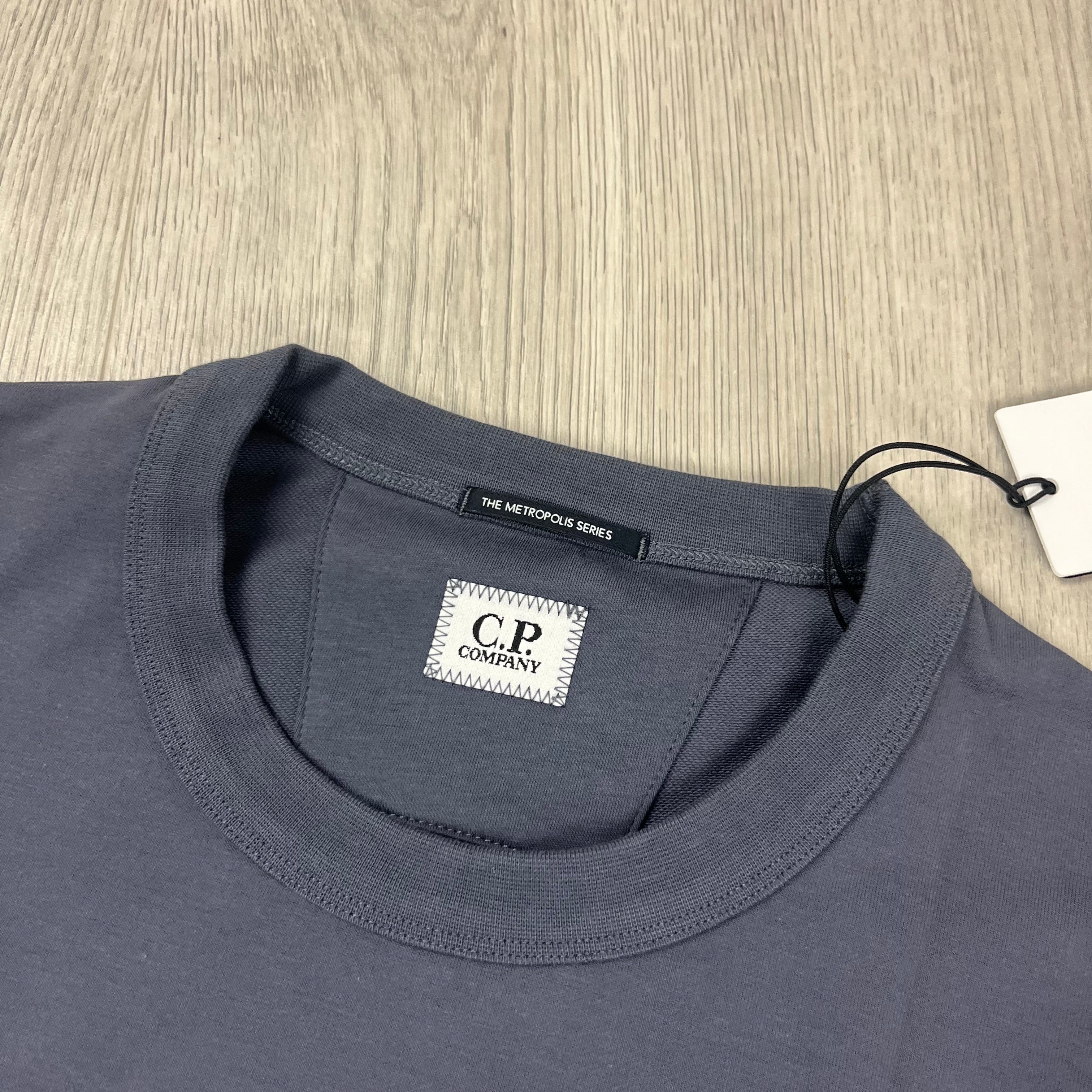 CP Company Metropolis Sweatshirt - Ombre Blue