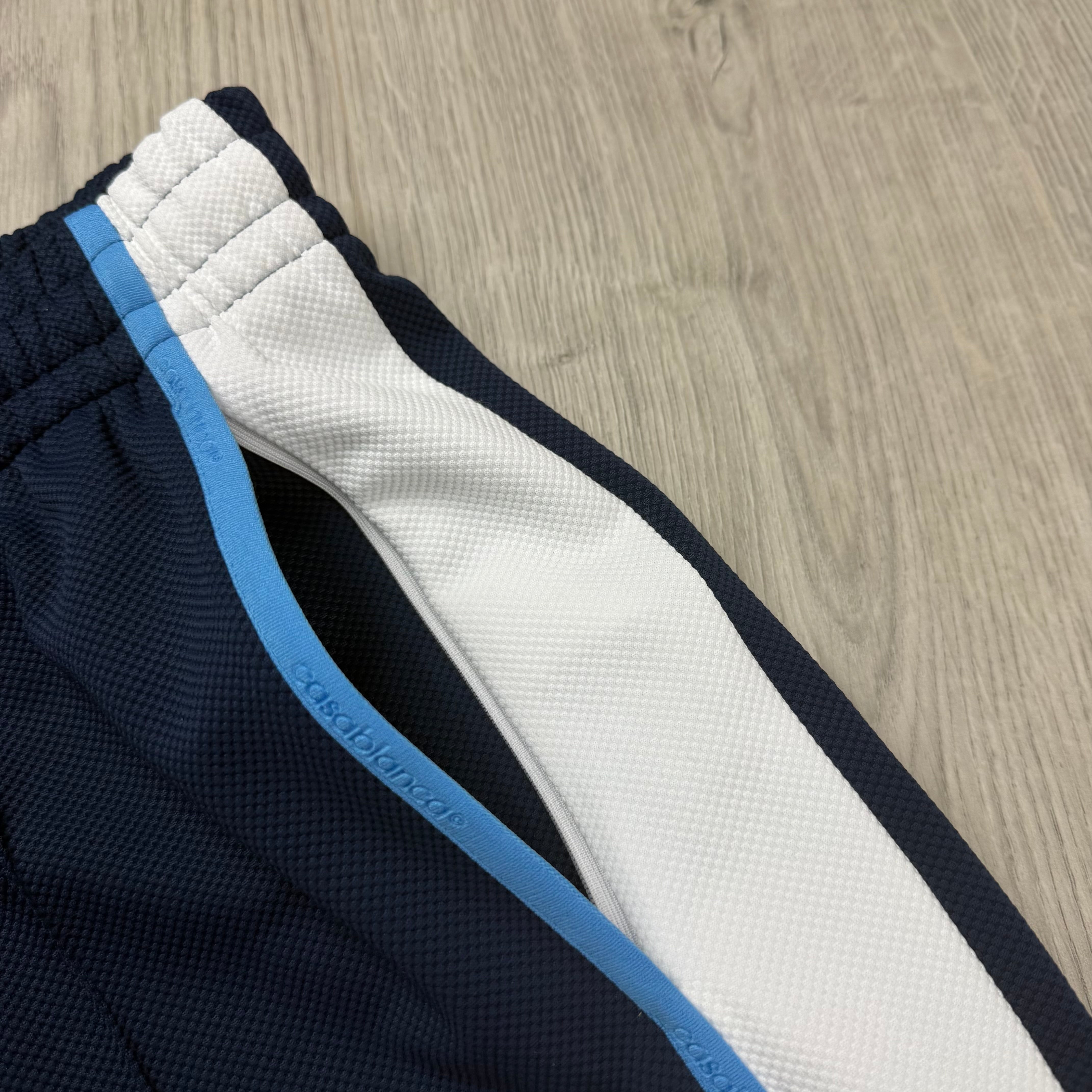 Casablanca Pique Track Pants - Navy