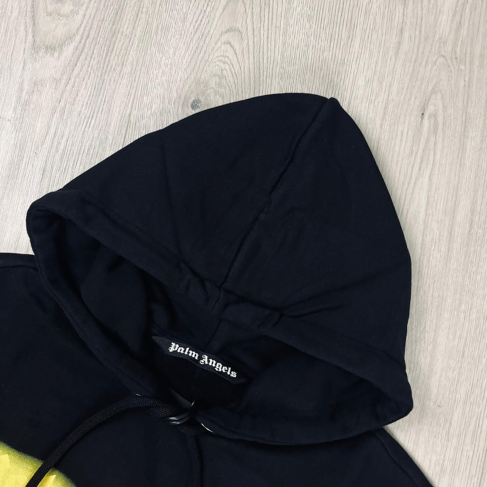 Palm Angels Spray Hoodie - Black