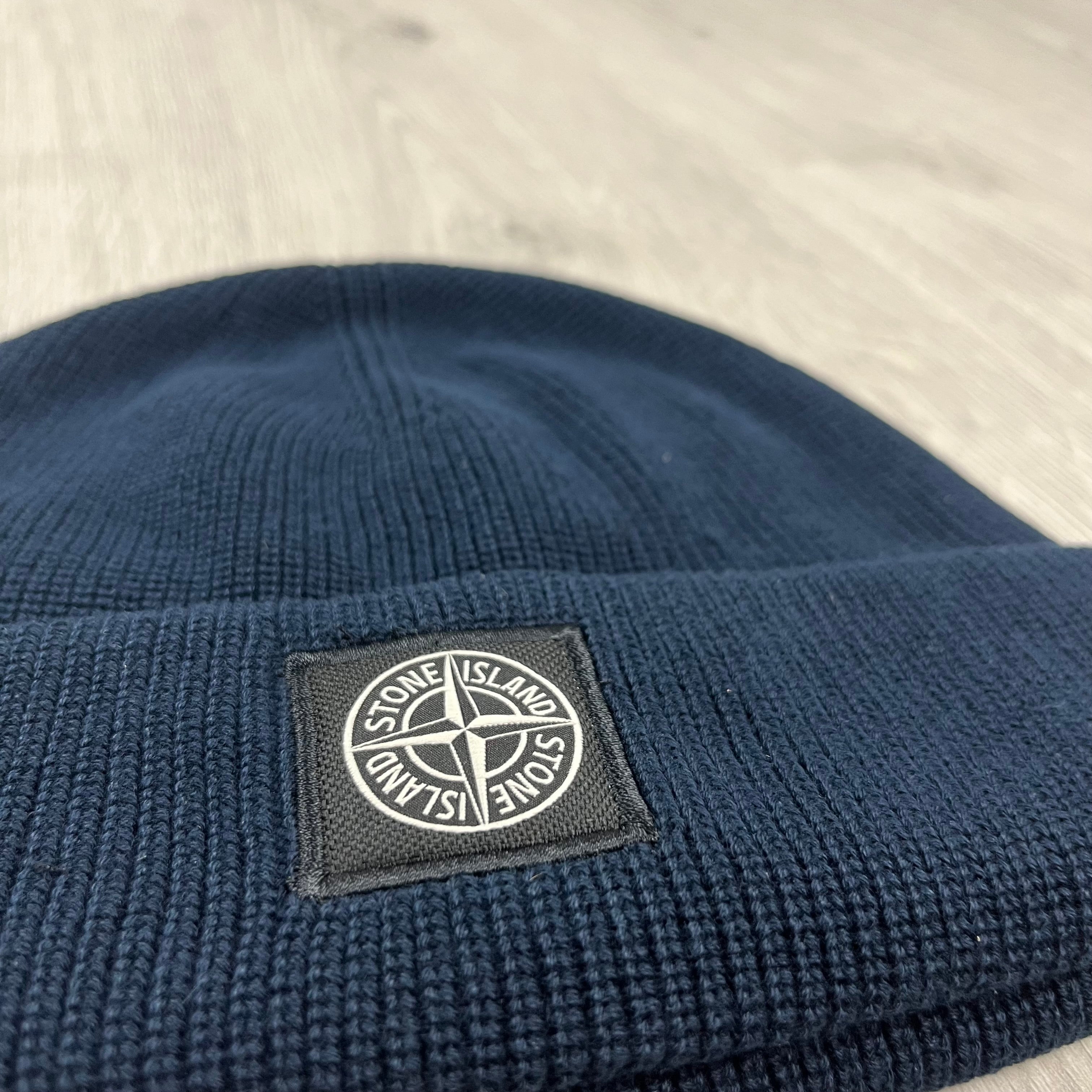 Stone Island Beanie - Navy