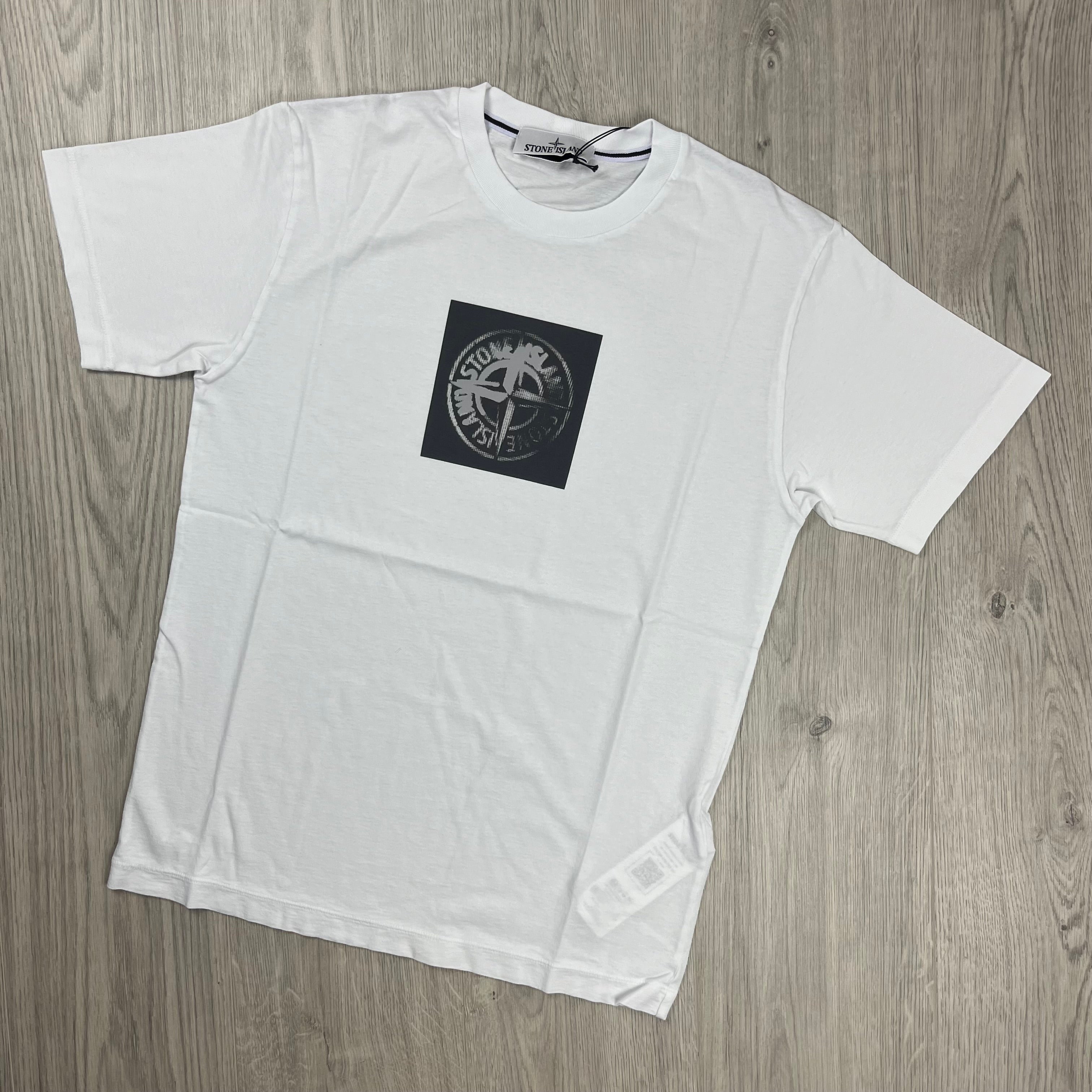 Stone Island Printed T-Shirt - White