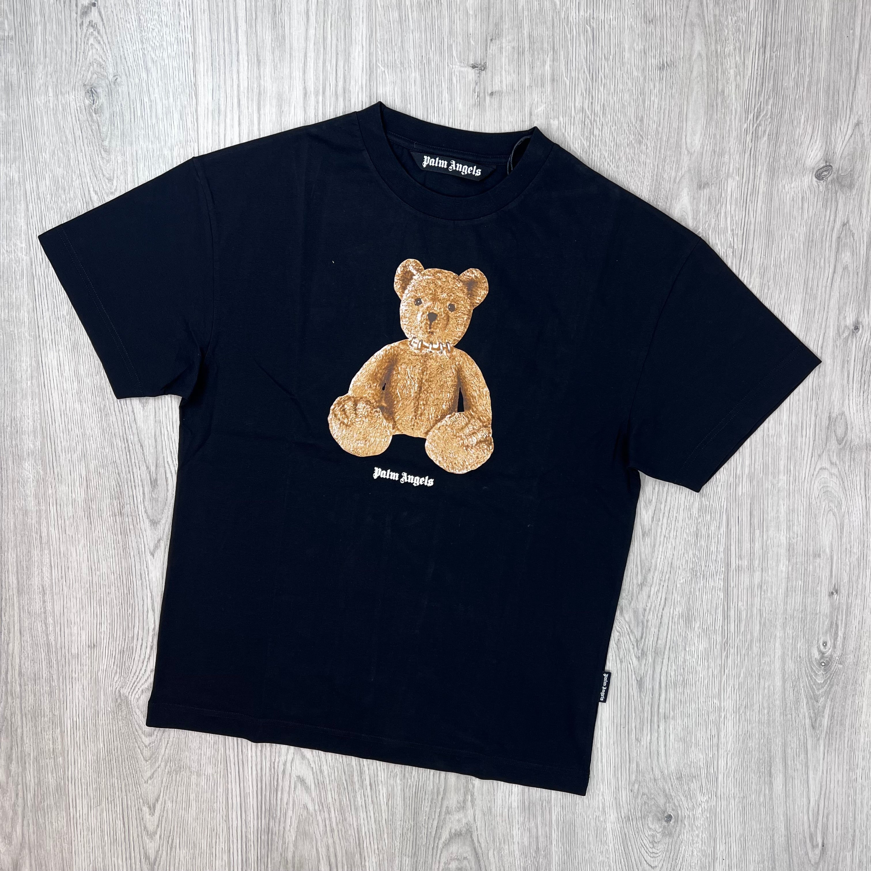 Palm Angels Bear T-Shirt - Black