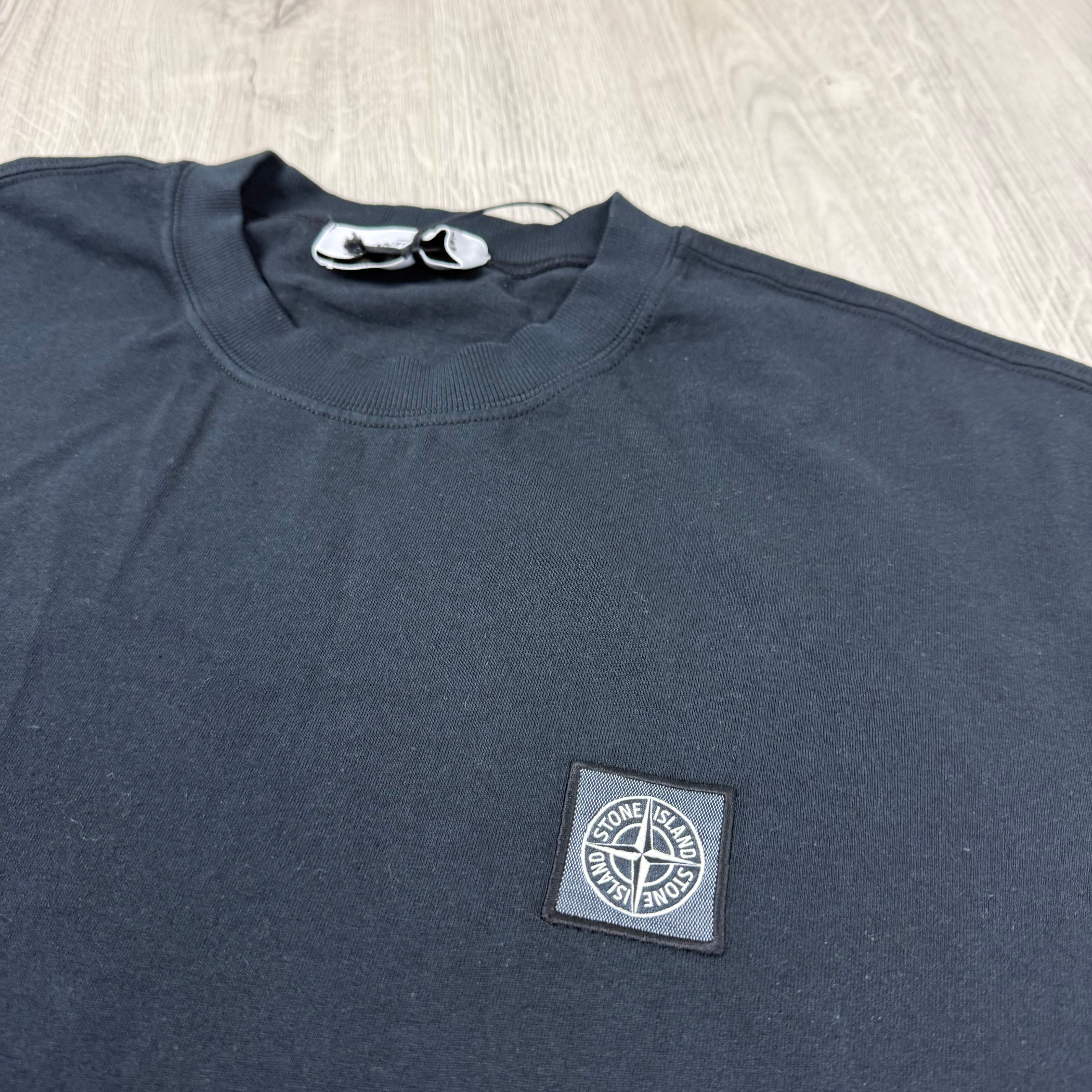 Stone Island Patch T-Shirt - Black