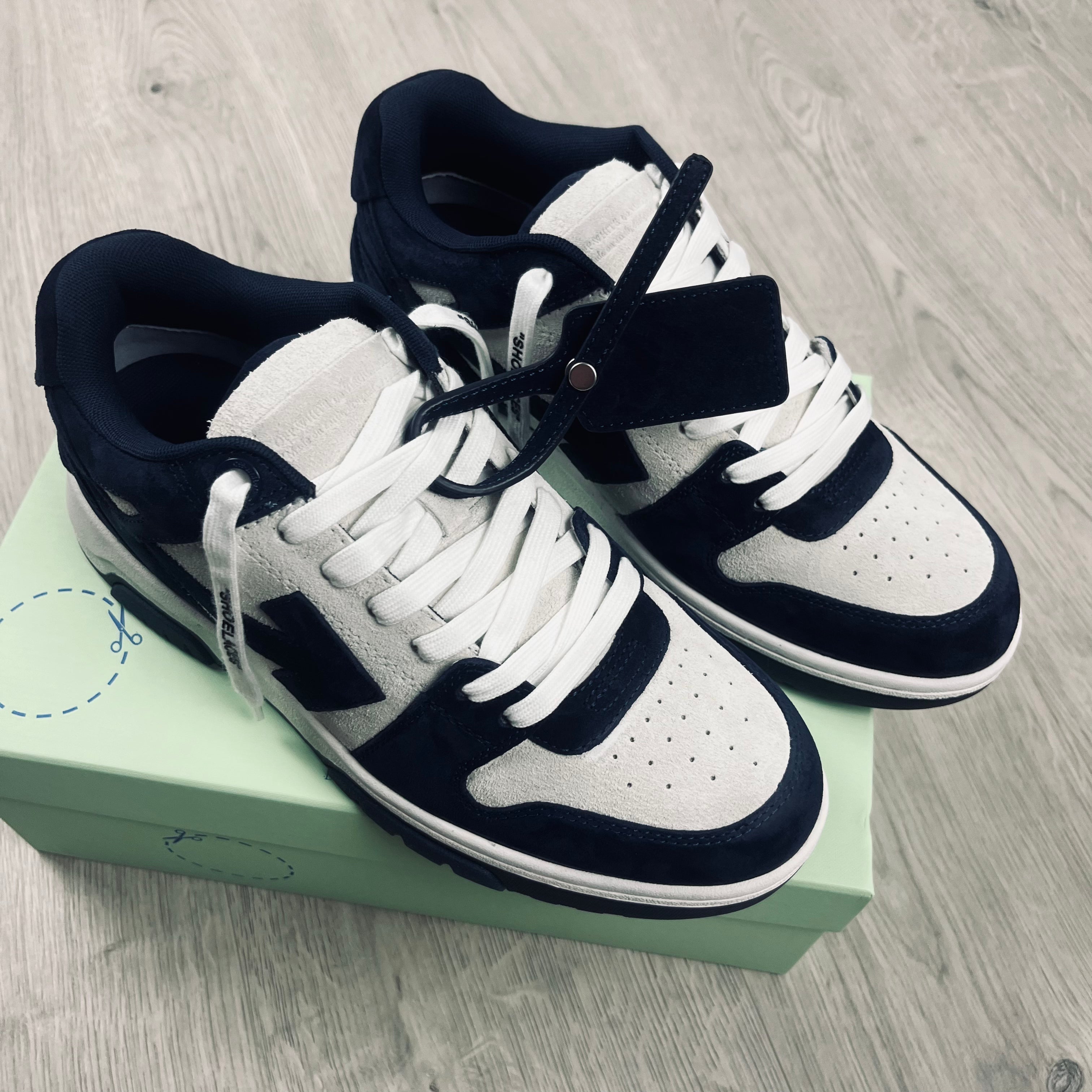 Off-White Out Of Office Sneakers - Navy