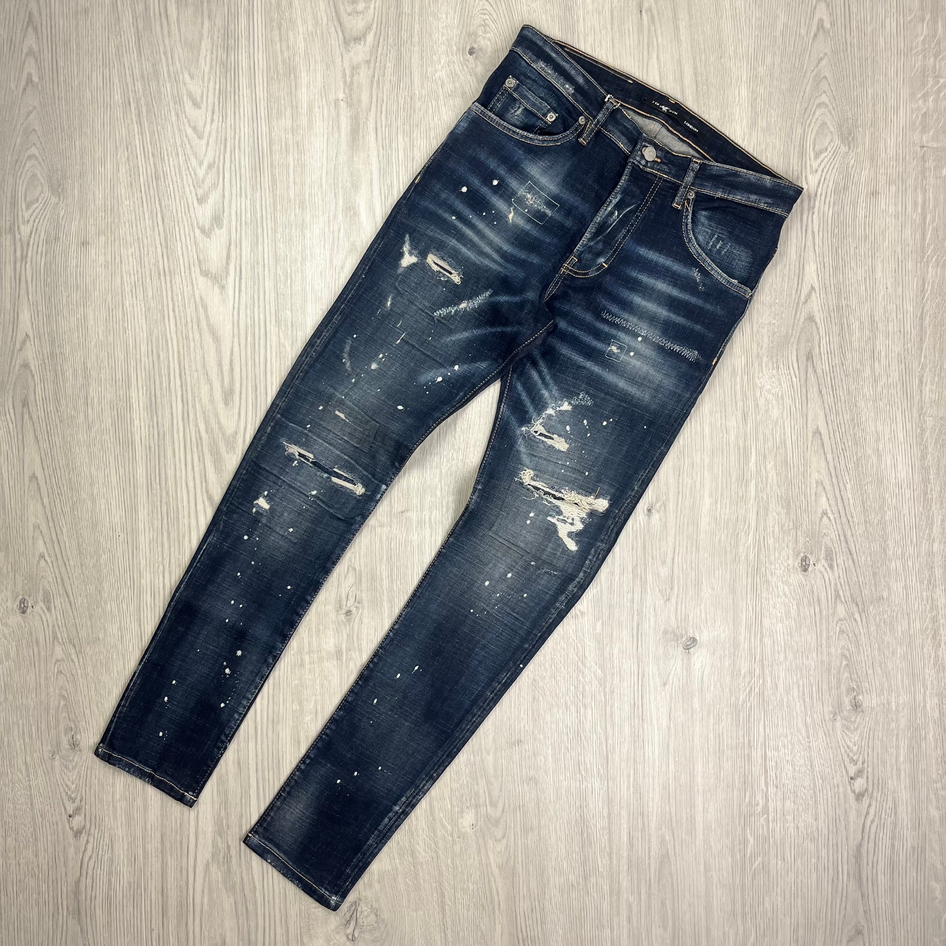 7TH HVN Slim Jeans - Blue