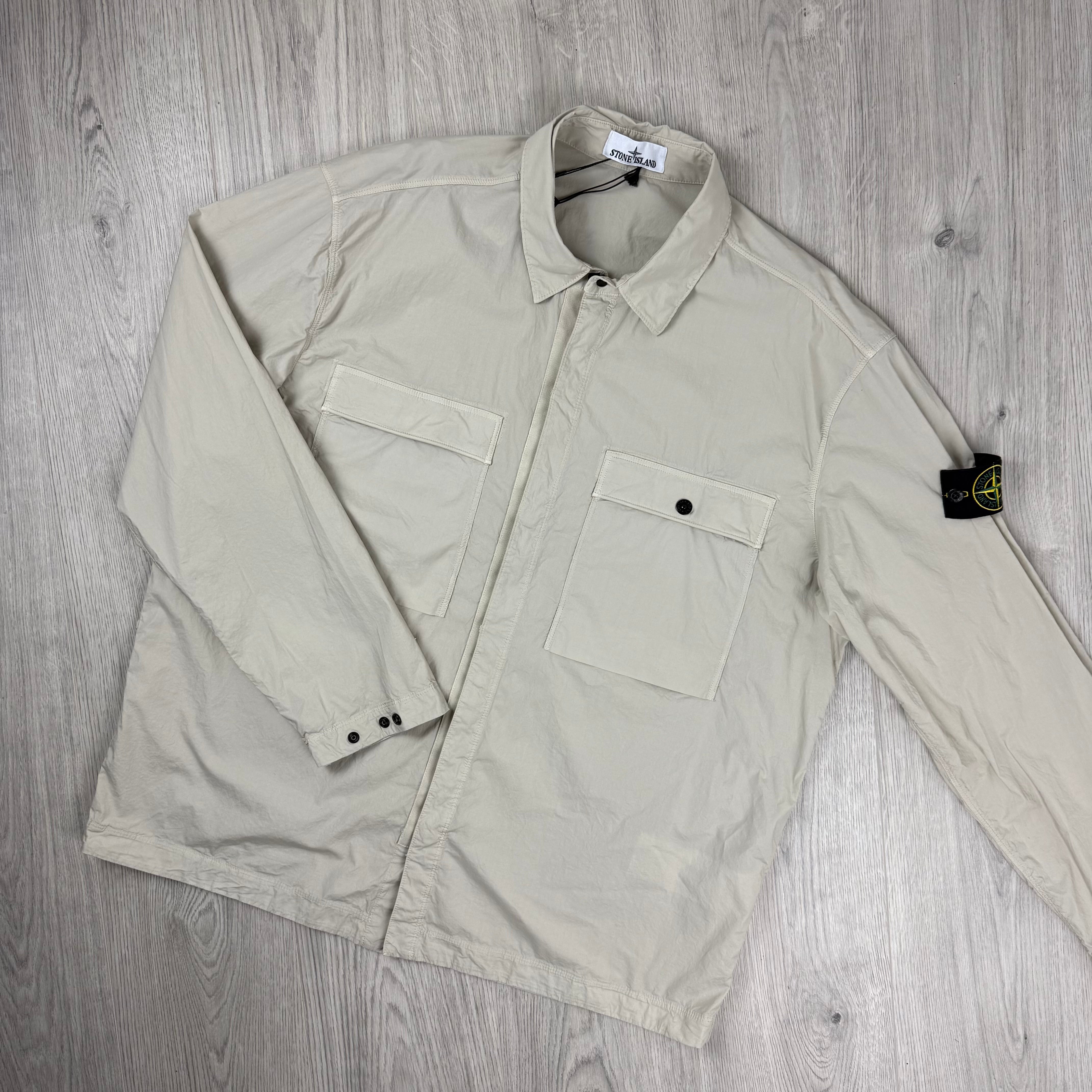Stone Island Tela Overshirt - Sand