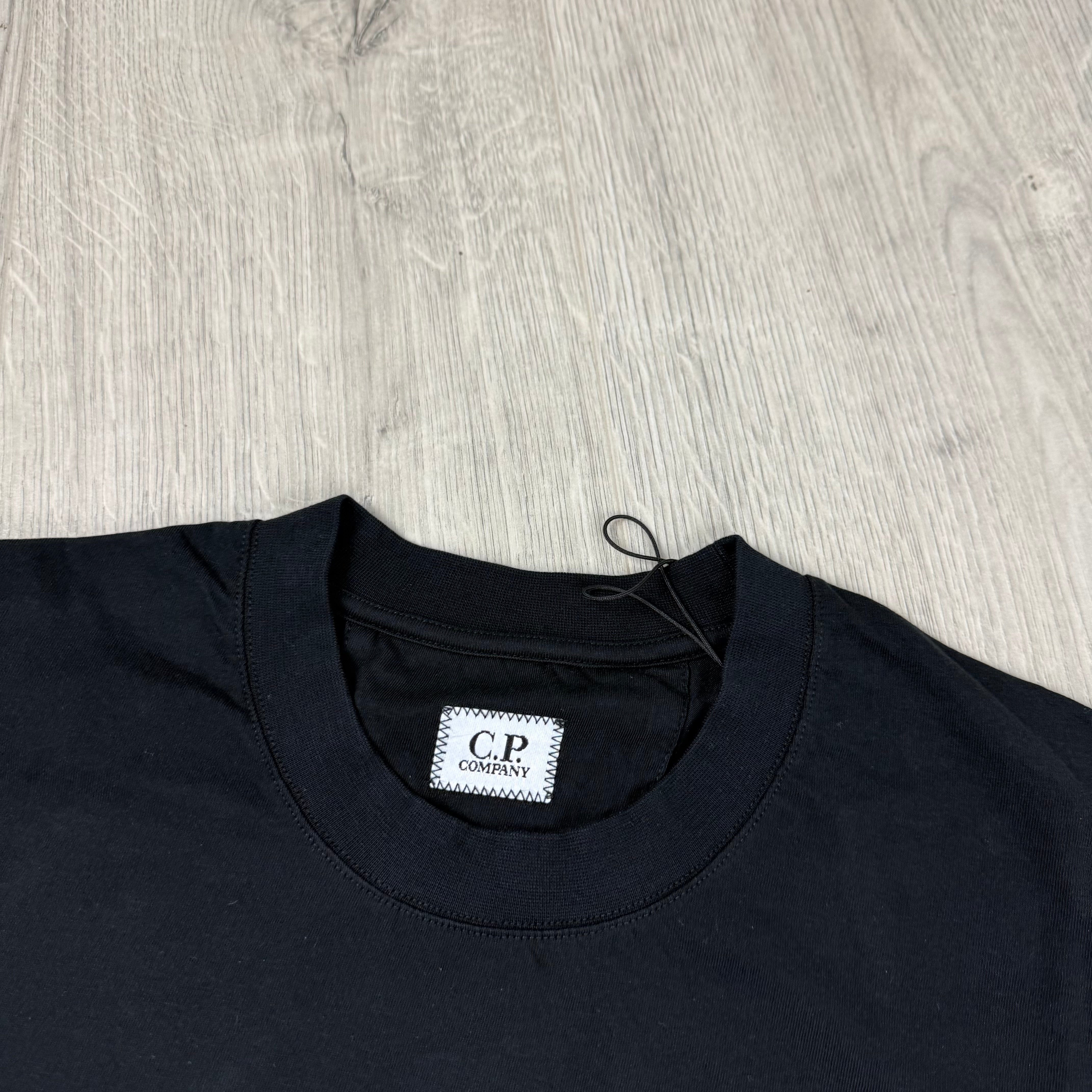 CP Company Printed T-Shirt - Black