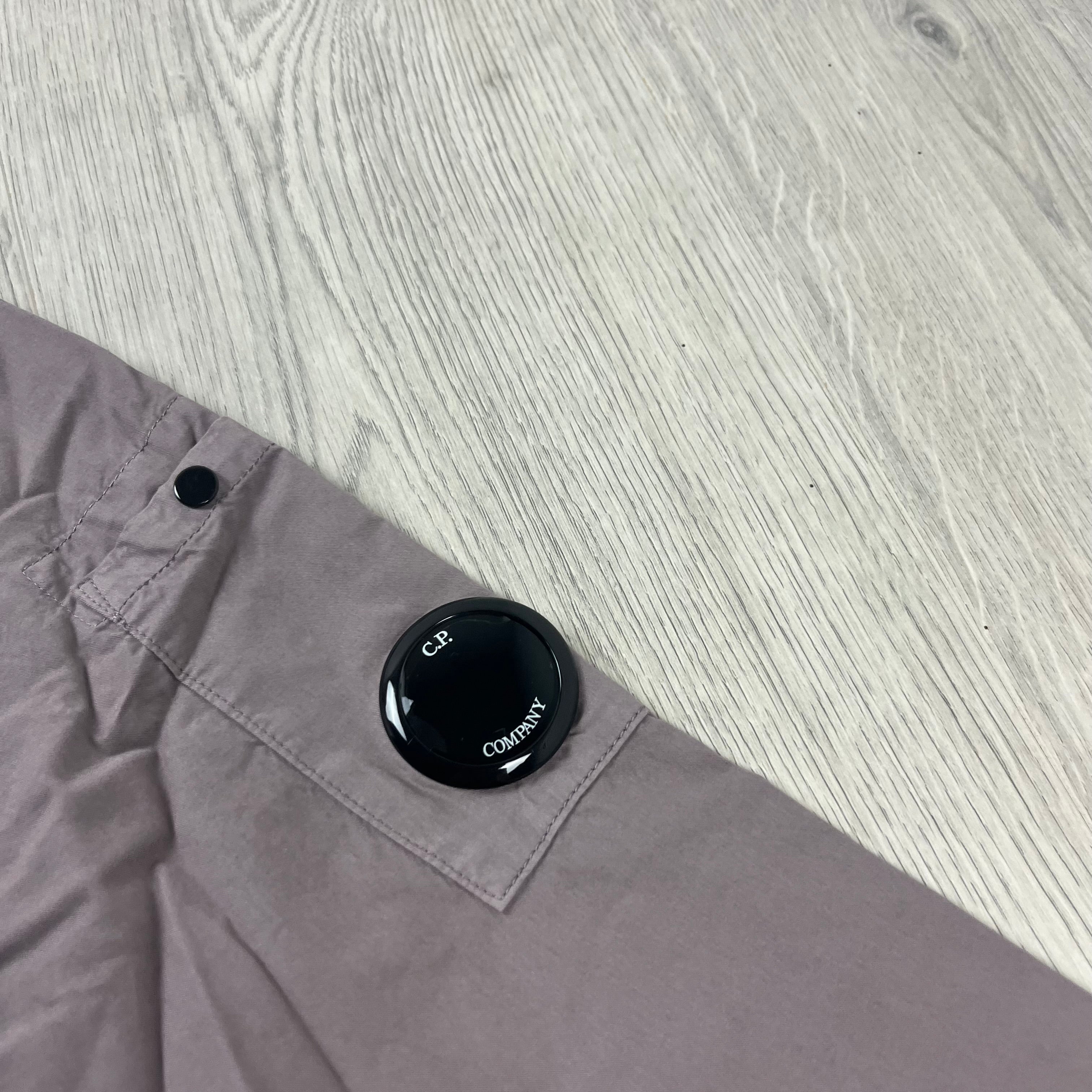 CP Company Button Overshirt - Dove