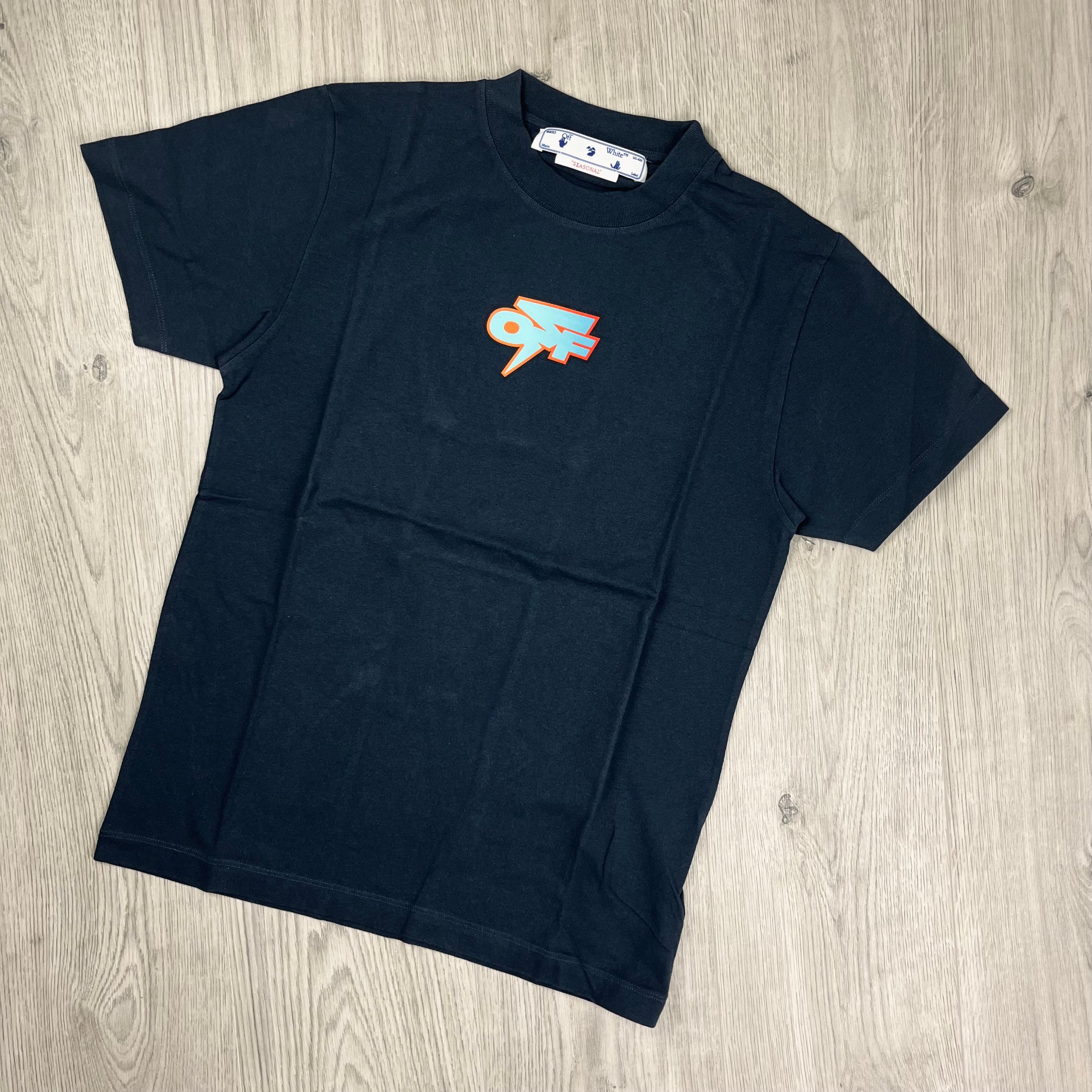 Off-White Thunder T-Shirt - Navy