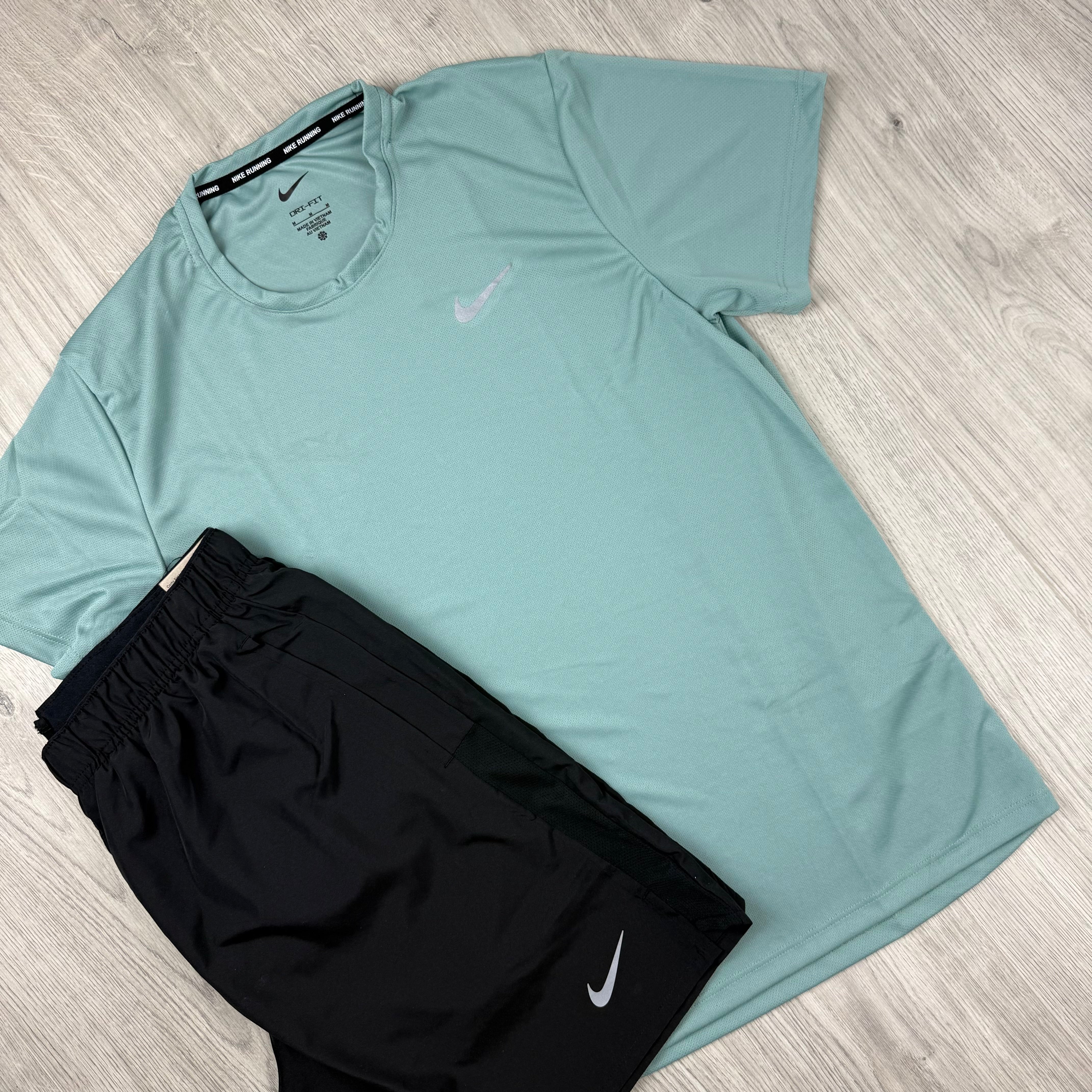 Nike 'Miler' Set - Cannon/Black