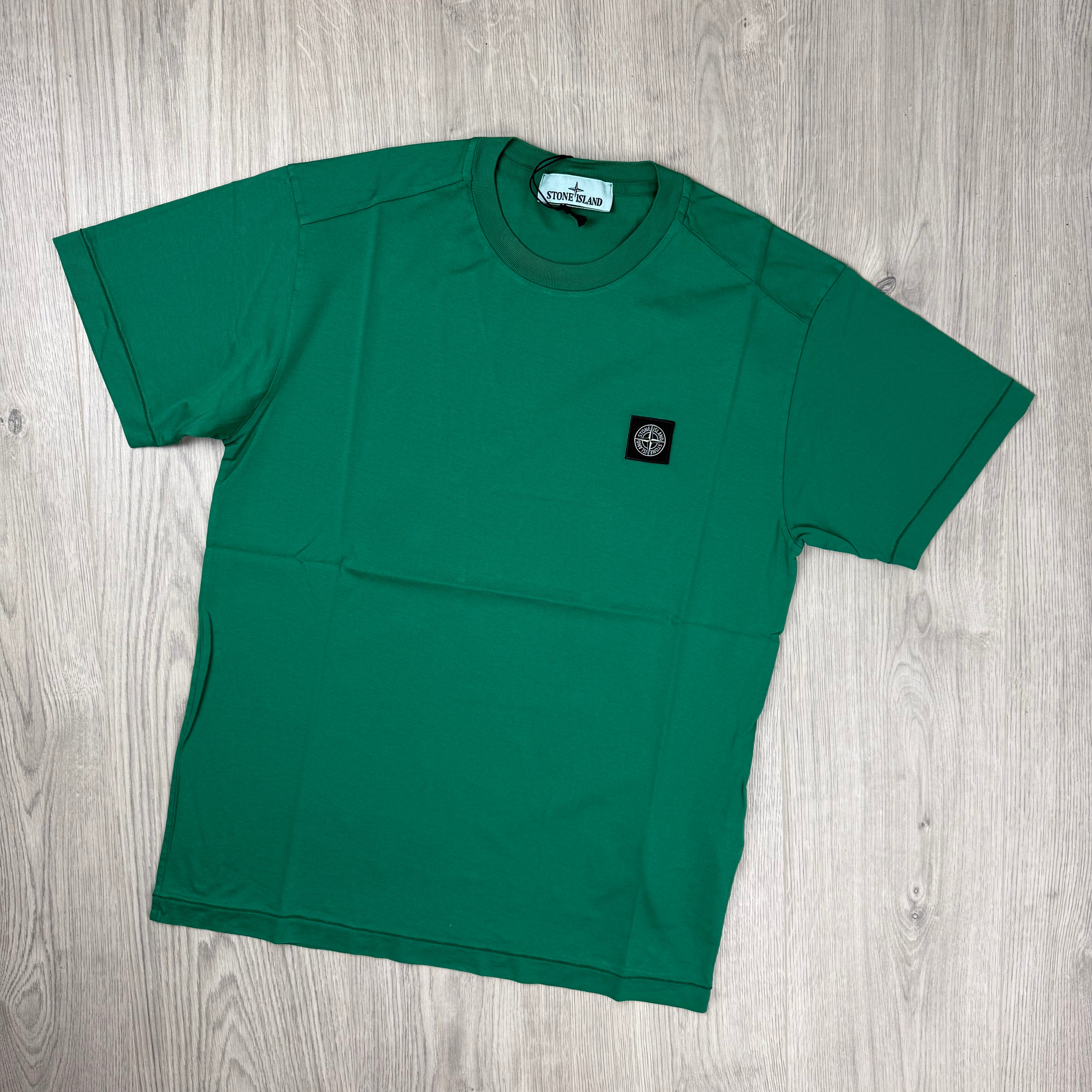 Stone Island Patch T-Shirt - Malachite