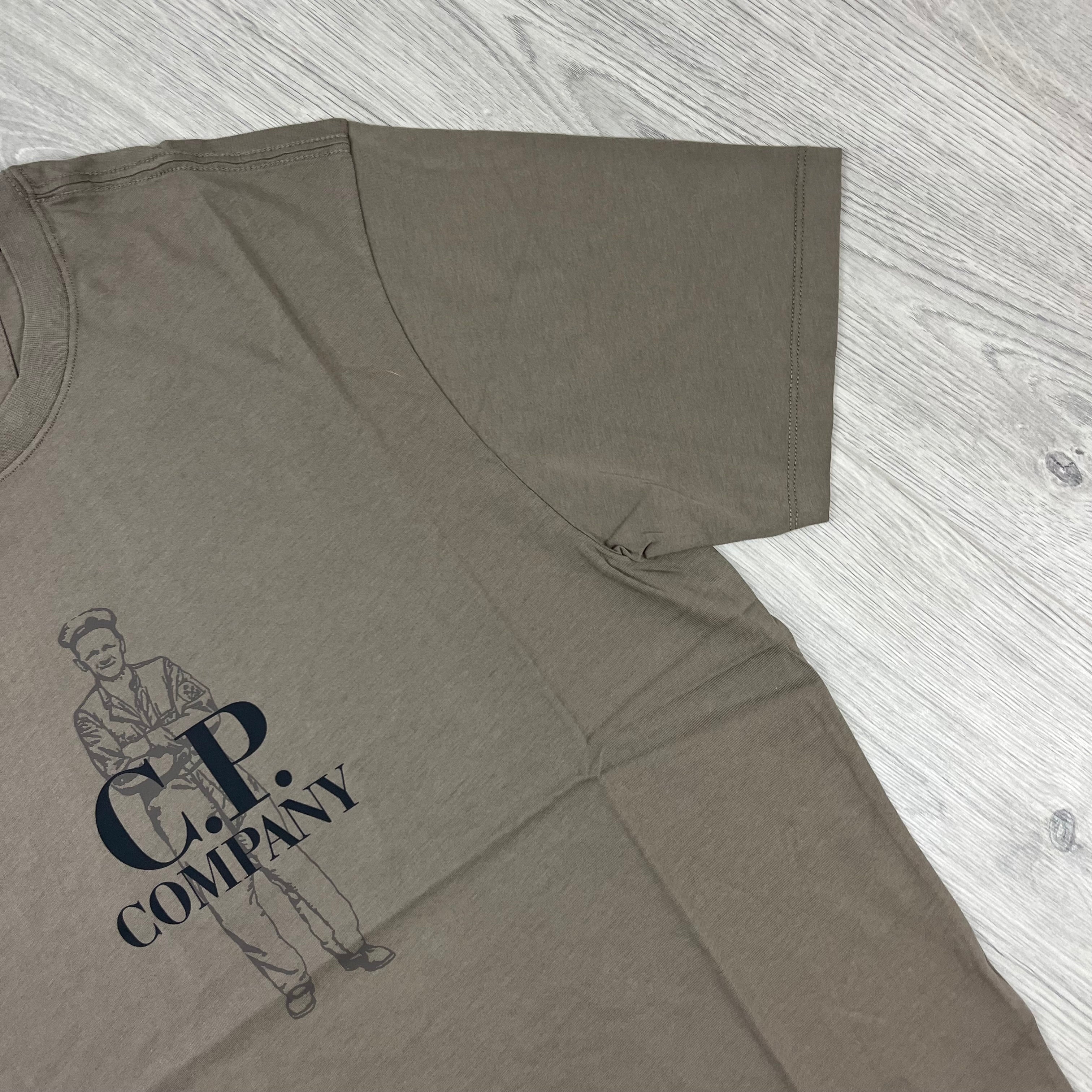 CP Company Sailor T-Shirt - Walnut