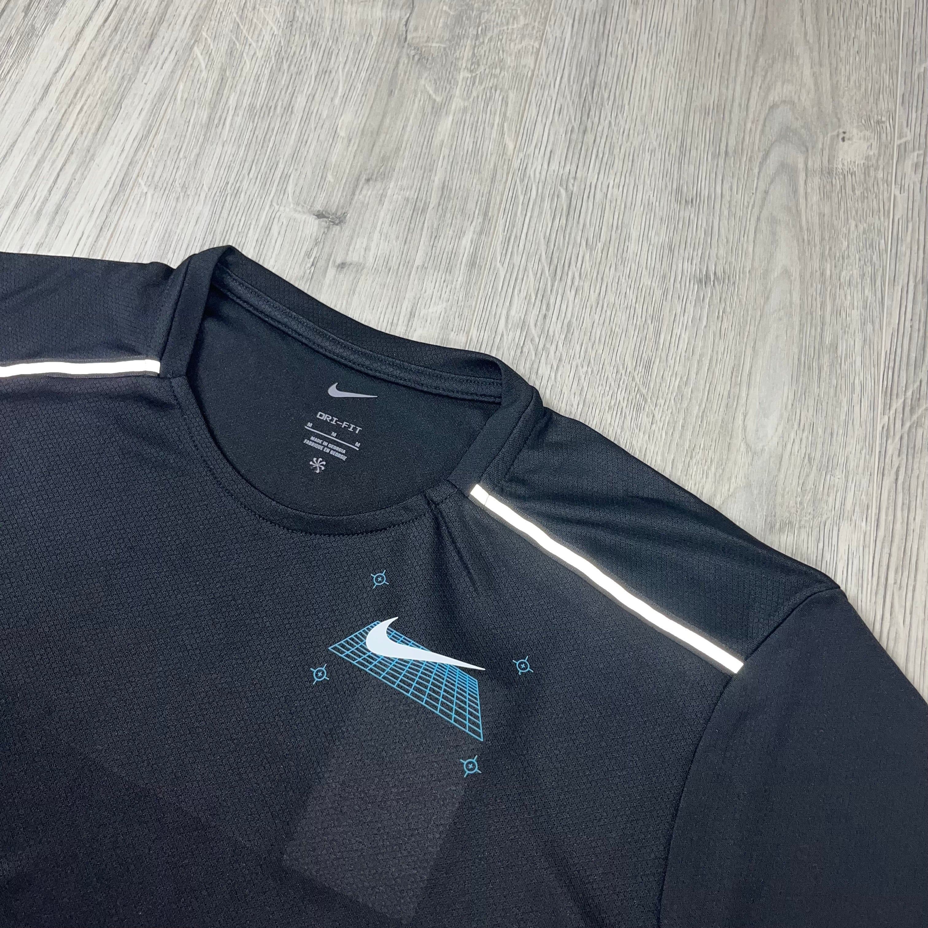 Nike Miler T-Shirt - Black