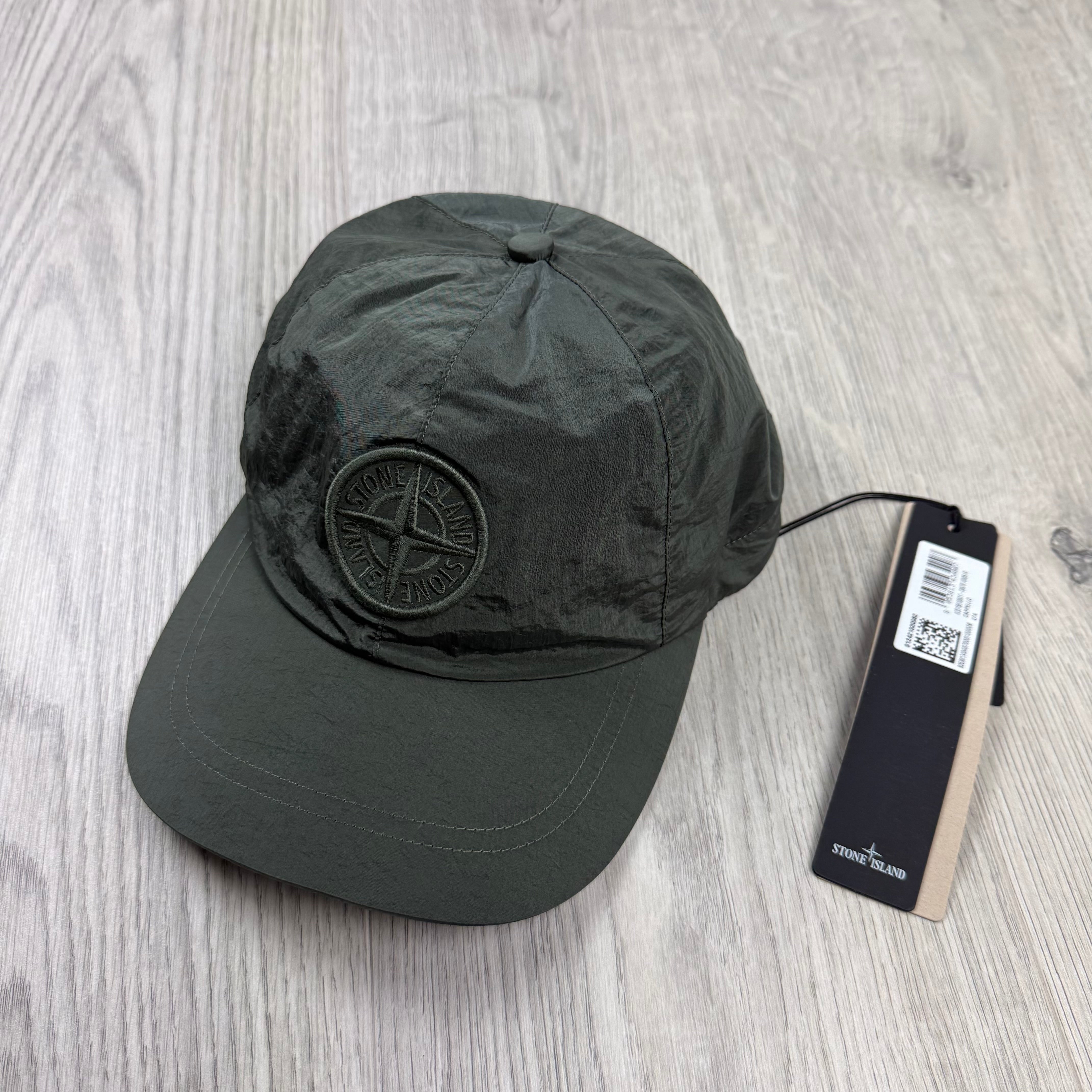 Stone Island Metal Baseball Cap - Musk