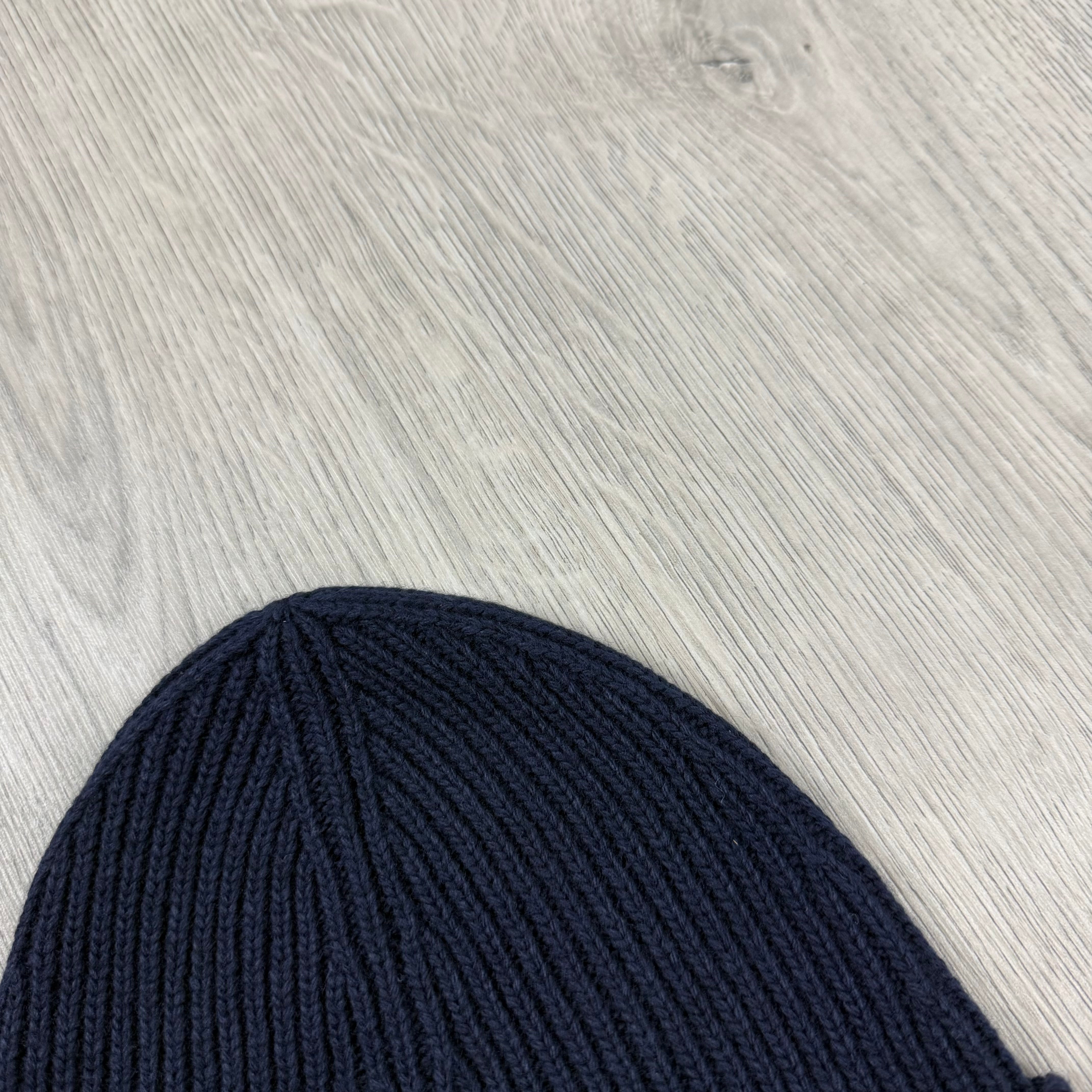 Stone Island Junior Knit Beanie - Navy