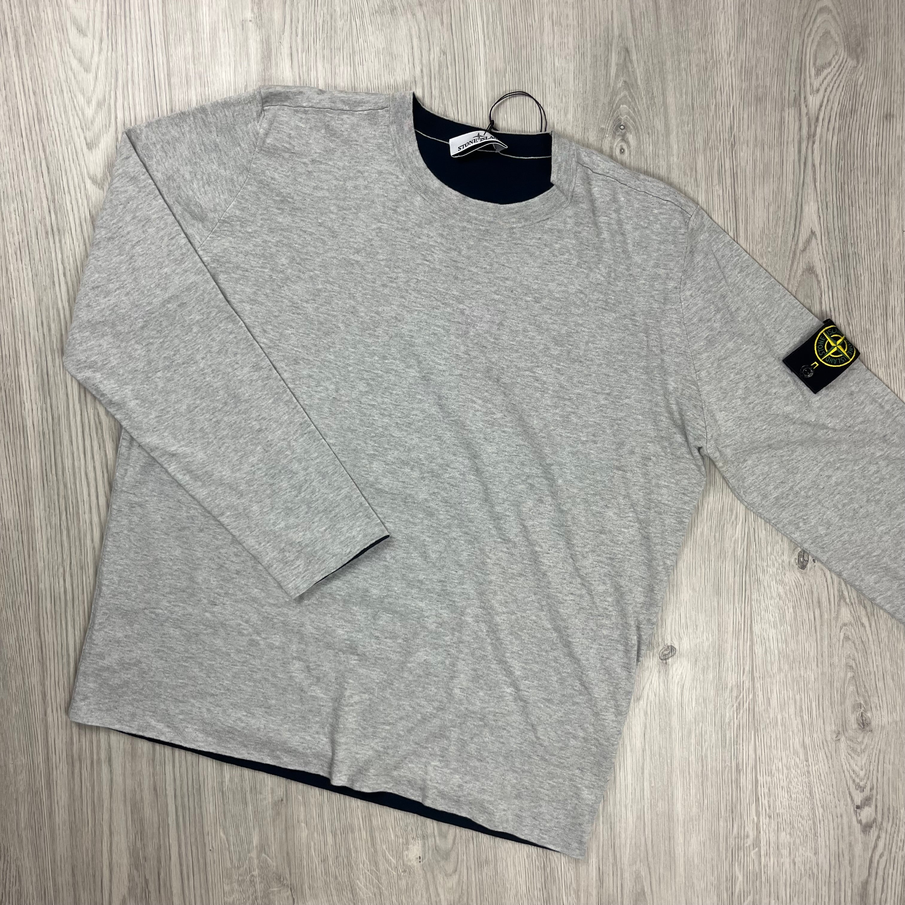 Stone Island Reversible Sweatshirt - Grey/Navy