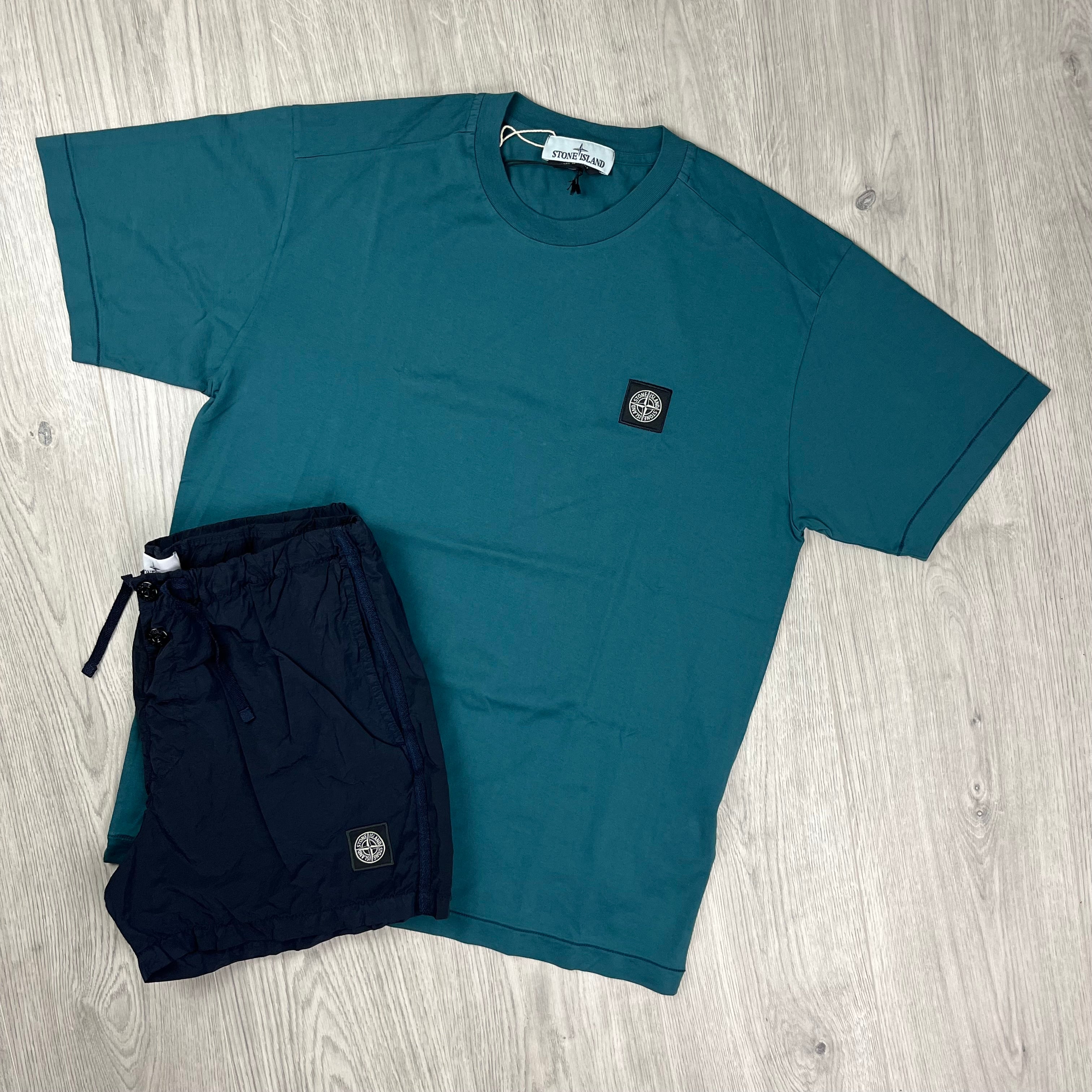 Stone Island Holiday Set - Petrol/Navy