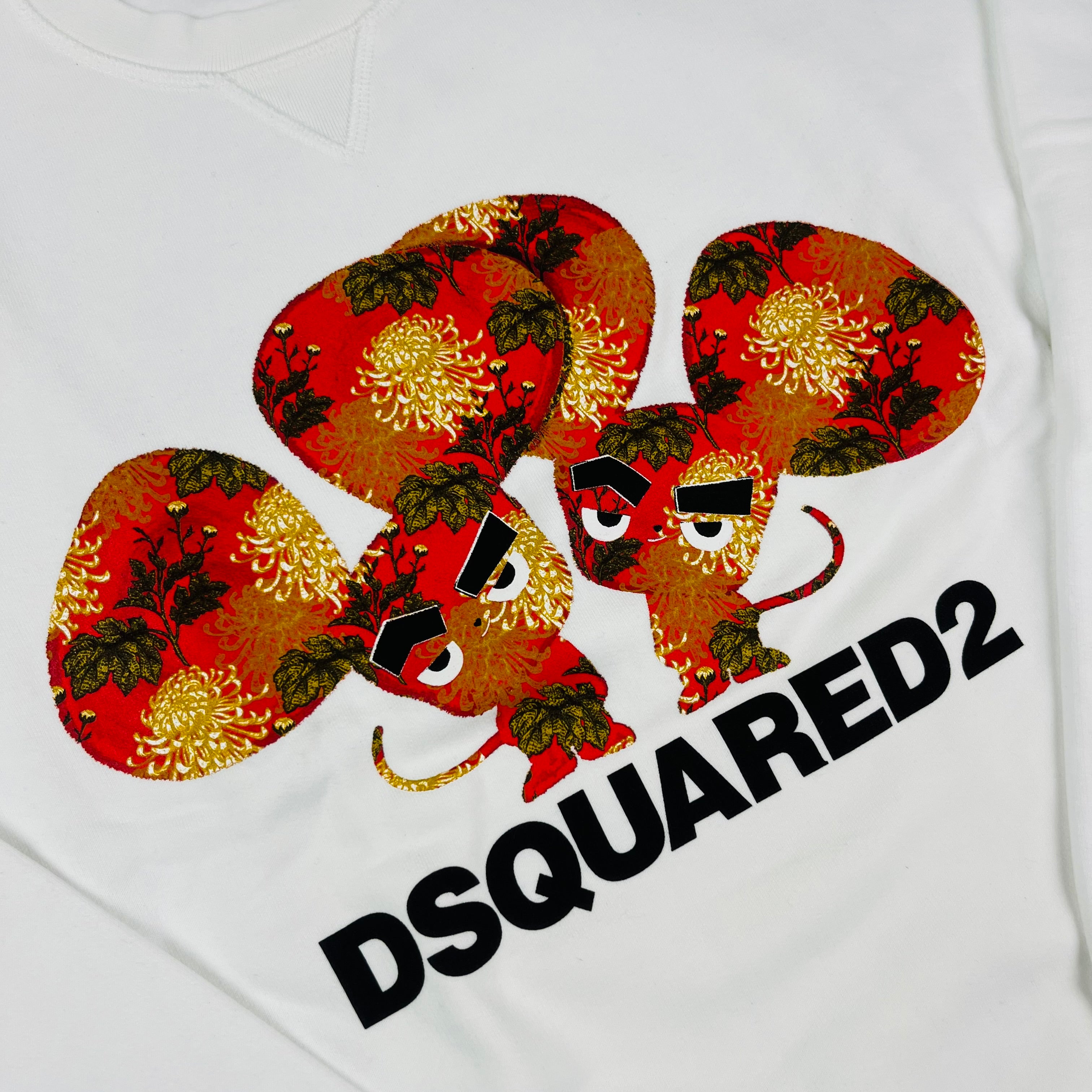 DSQUARED2 Mouse Sweatshirt - White