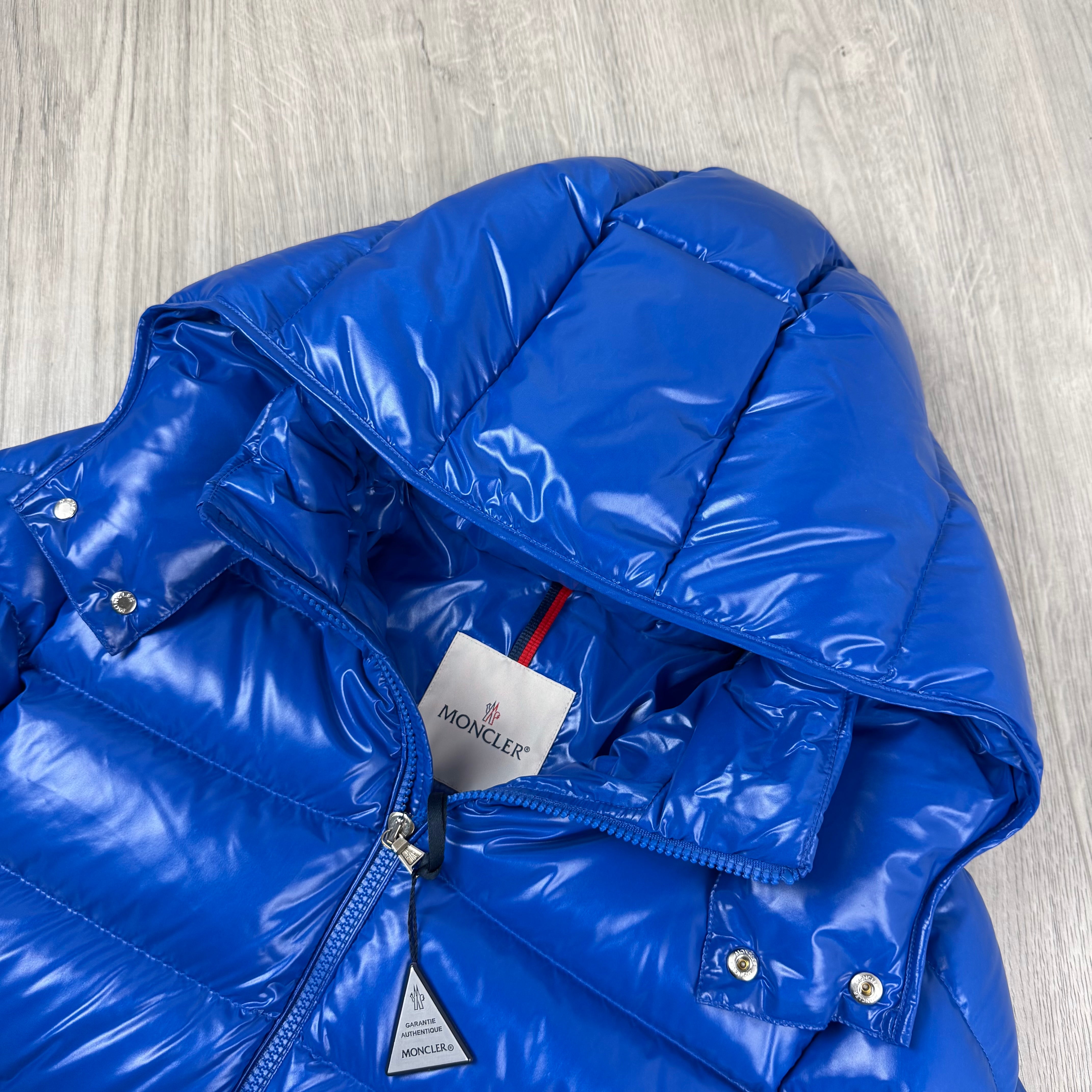 Moncler Junior Maya Coat - Electric Blue