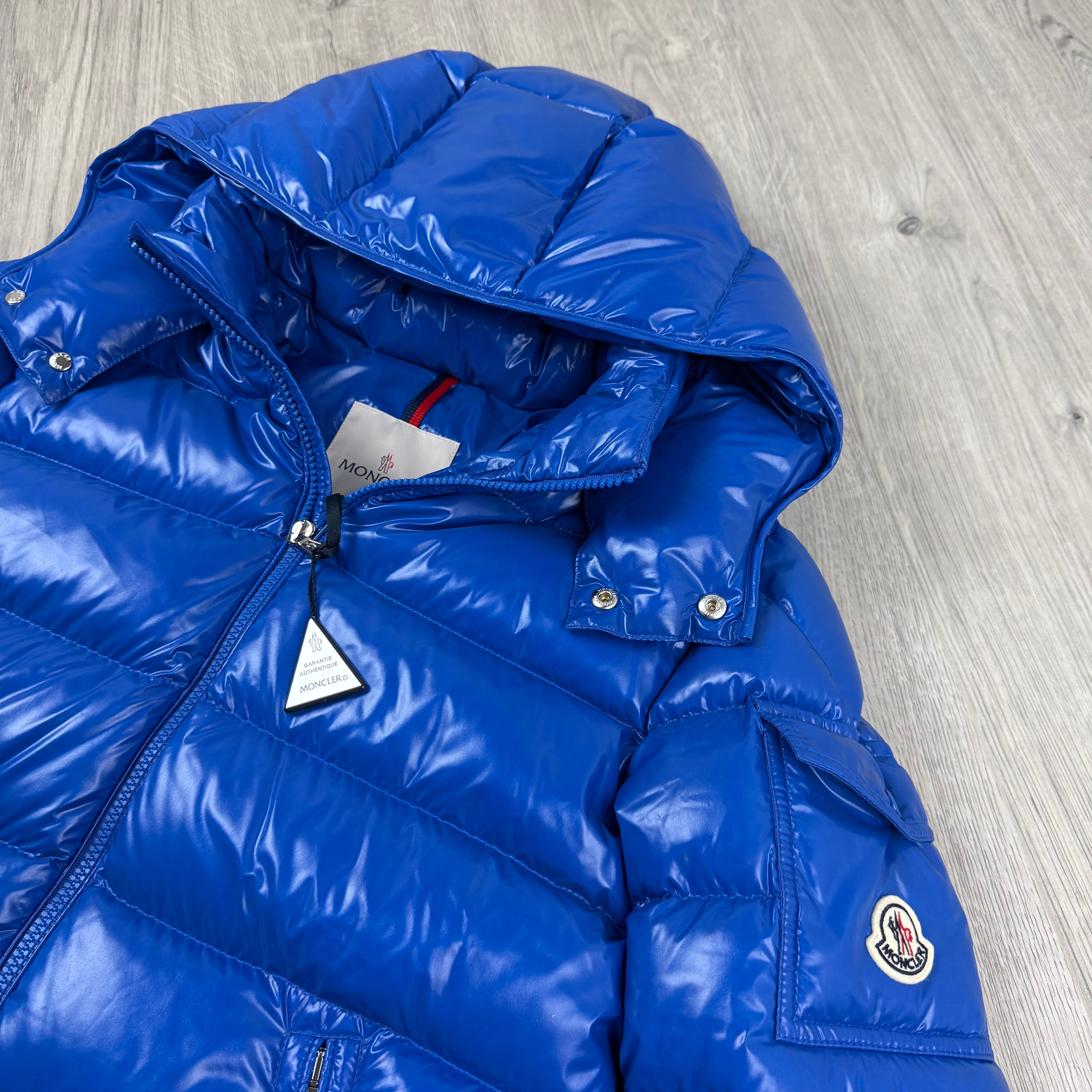 Moncler Junior Maya Coat - Electric Blue