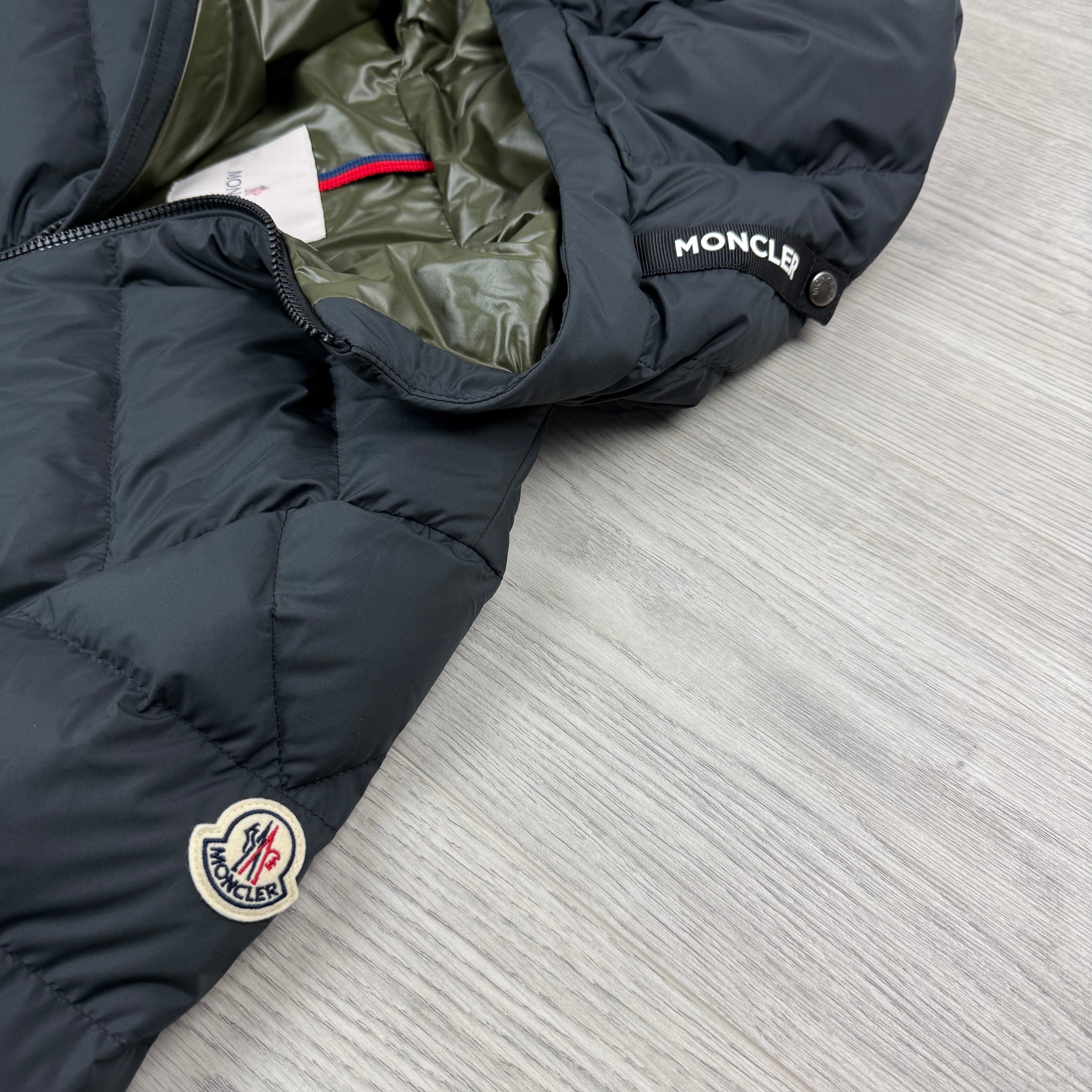 Moncler Junior Grecois Coat - Black