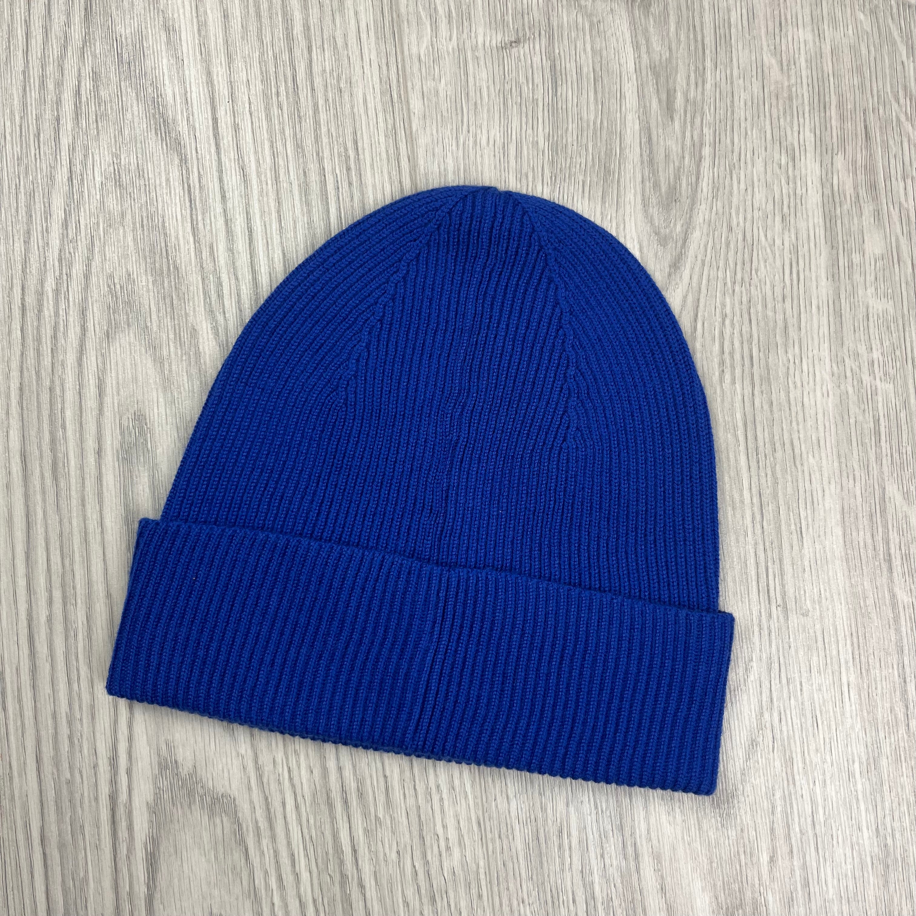 Polo Ralph Lauren Beanie in Royal Blue. On sale at Open Attire.