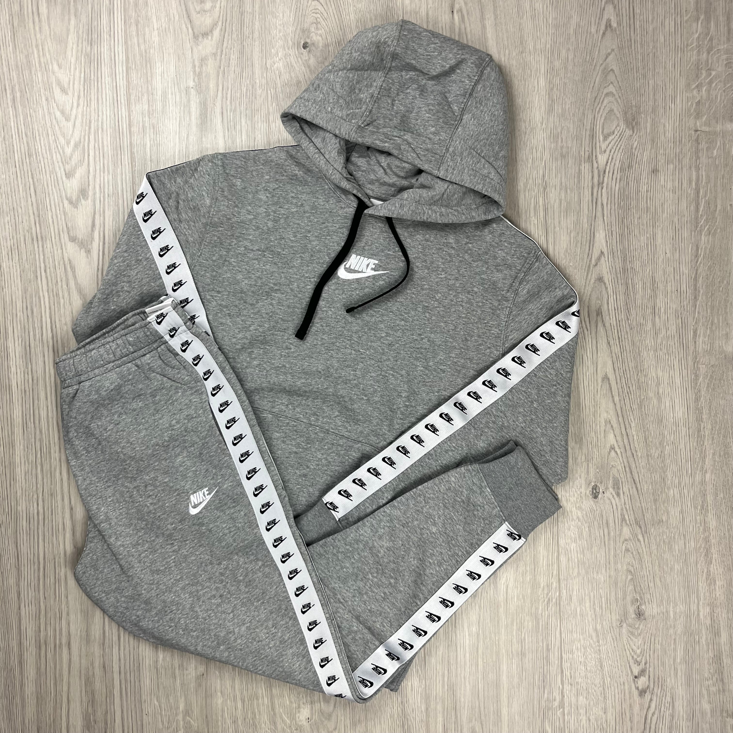 Nike Repeat Tracksuit in Grey. On sale at Open Attire.