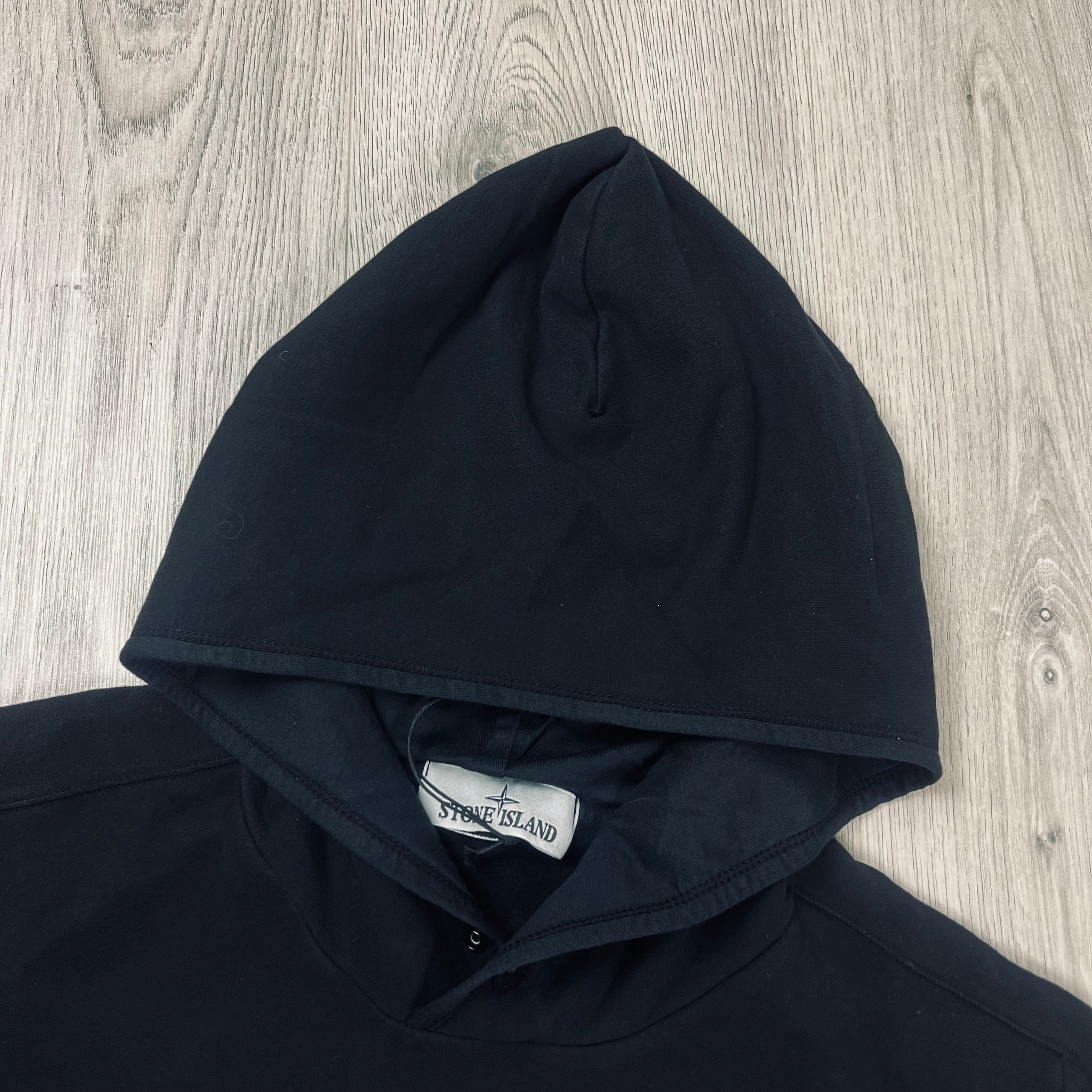 Stone Island Dyed Hoodie - Black