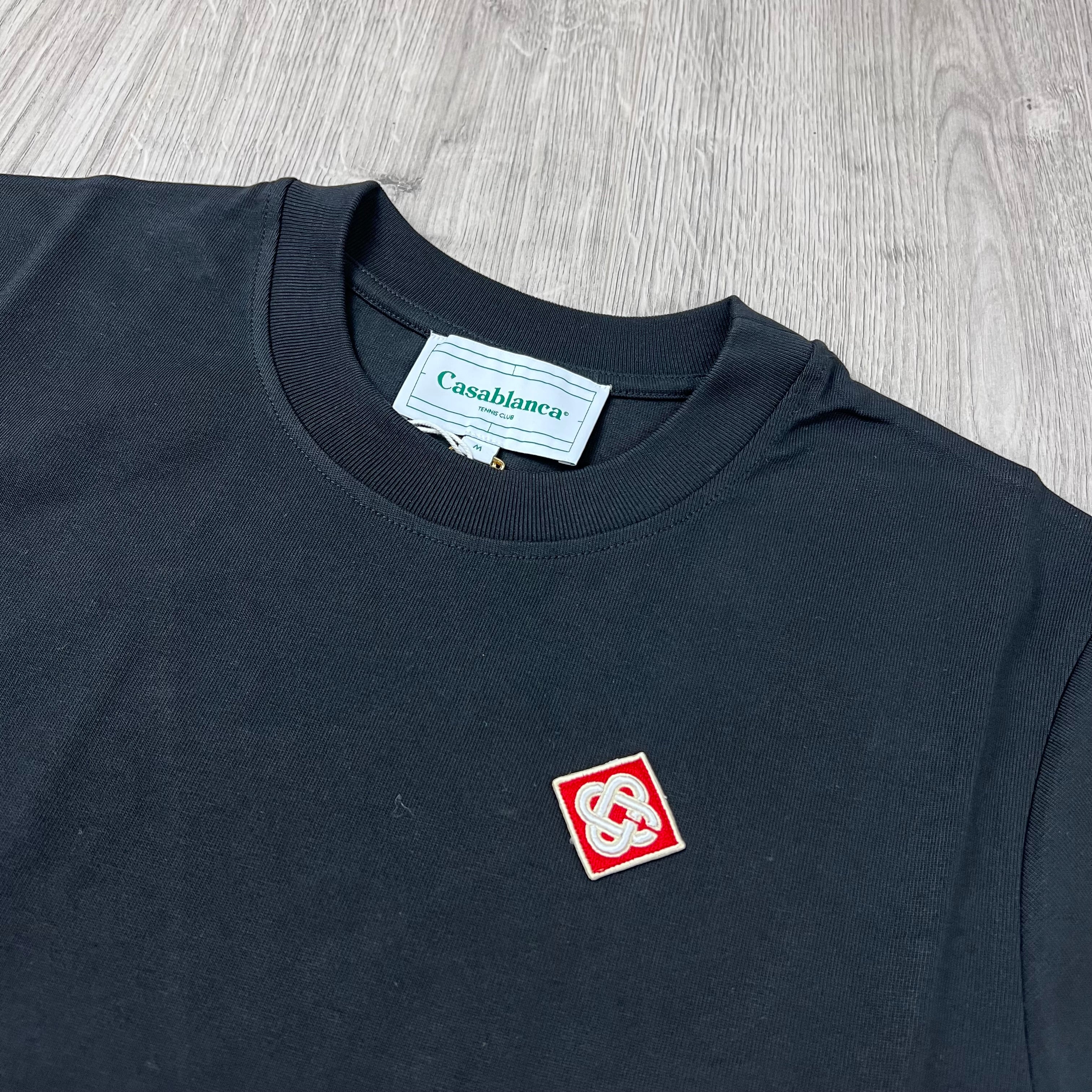 Casablanca 'Diamond Logo' T-Shirt - Black