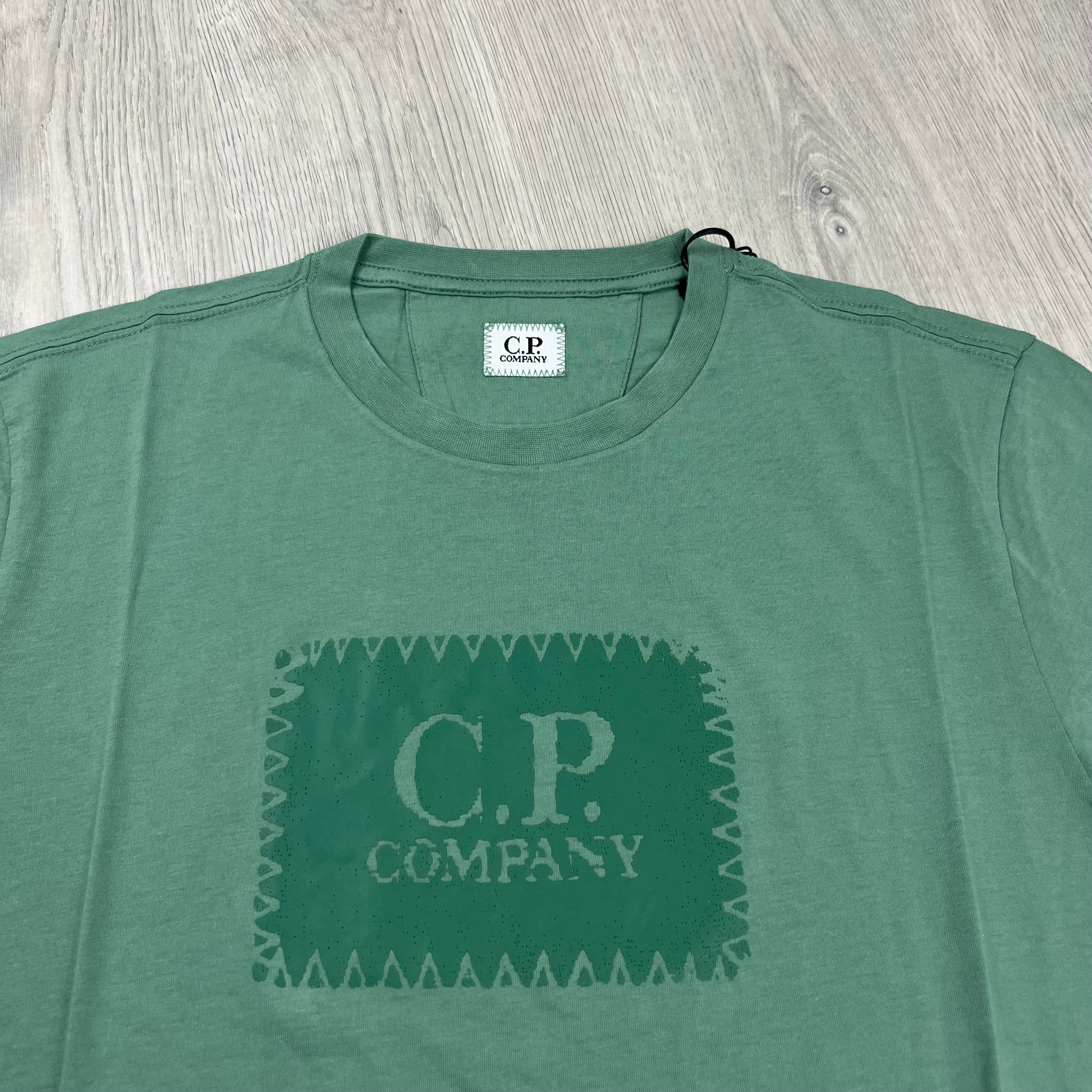 CP Company Stamp T-Shirt - Green Bay