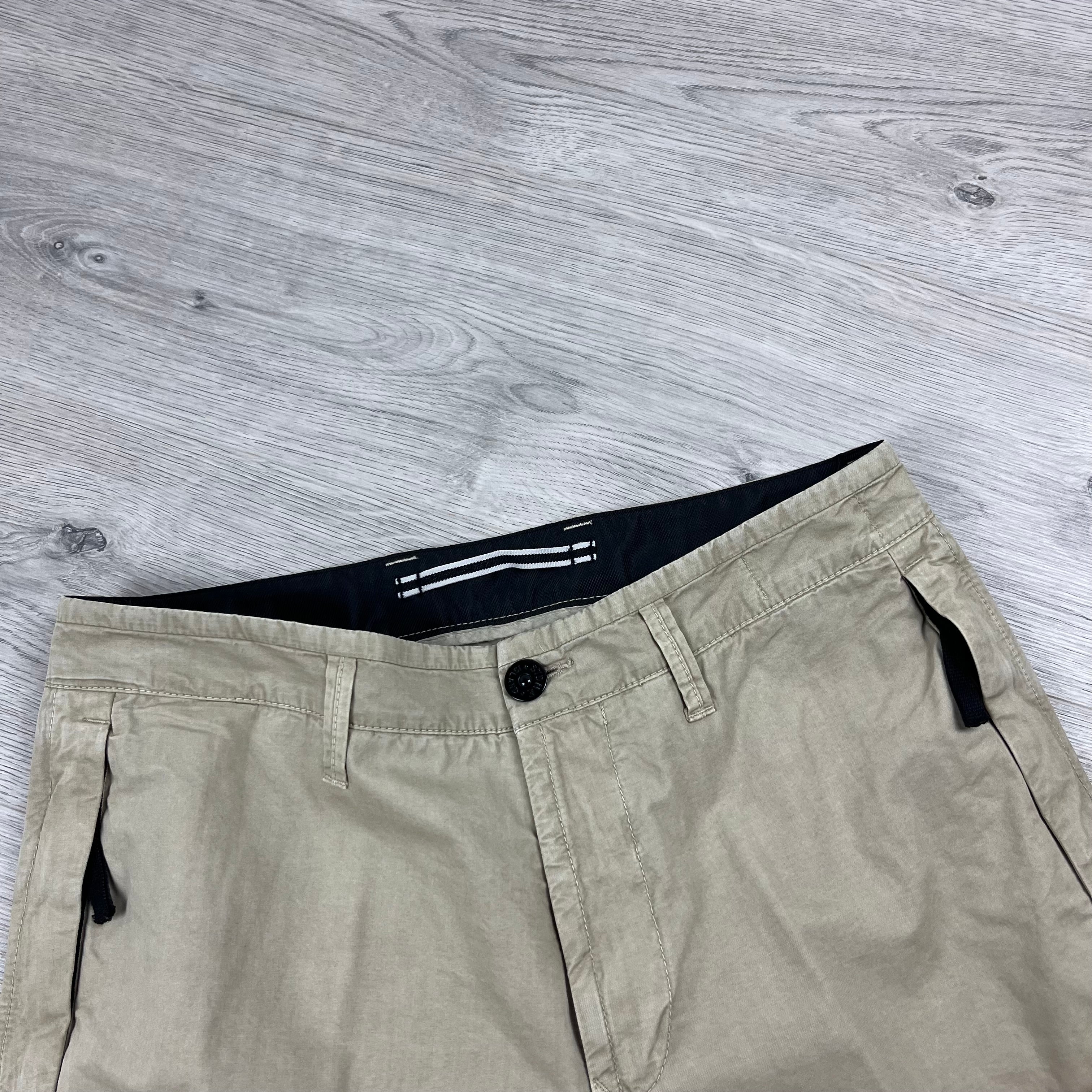 Stone Island Cargo Trousers - Sand